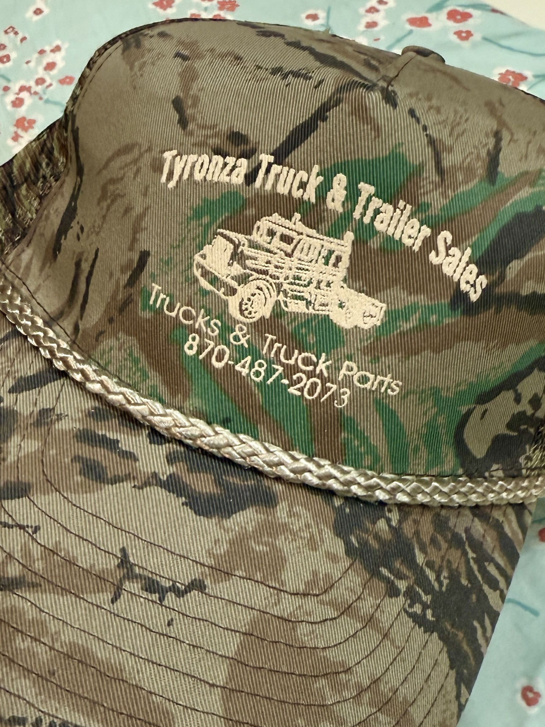 Hat Club Tyronza truck and Trailer Camo Trucker Hat Size ONE SIZE - 2 Thumbnail