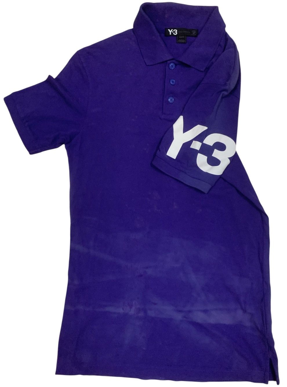 Yohji Yamamoto Adidas Y3 purple Polo shirt Size US XS / EU 42 / 0 - 3 Thumbnail