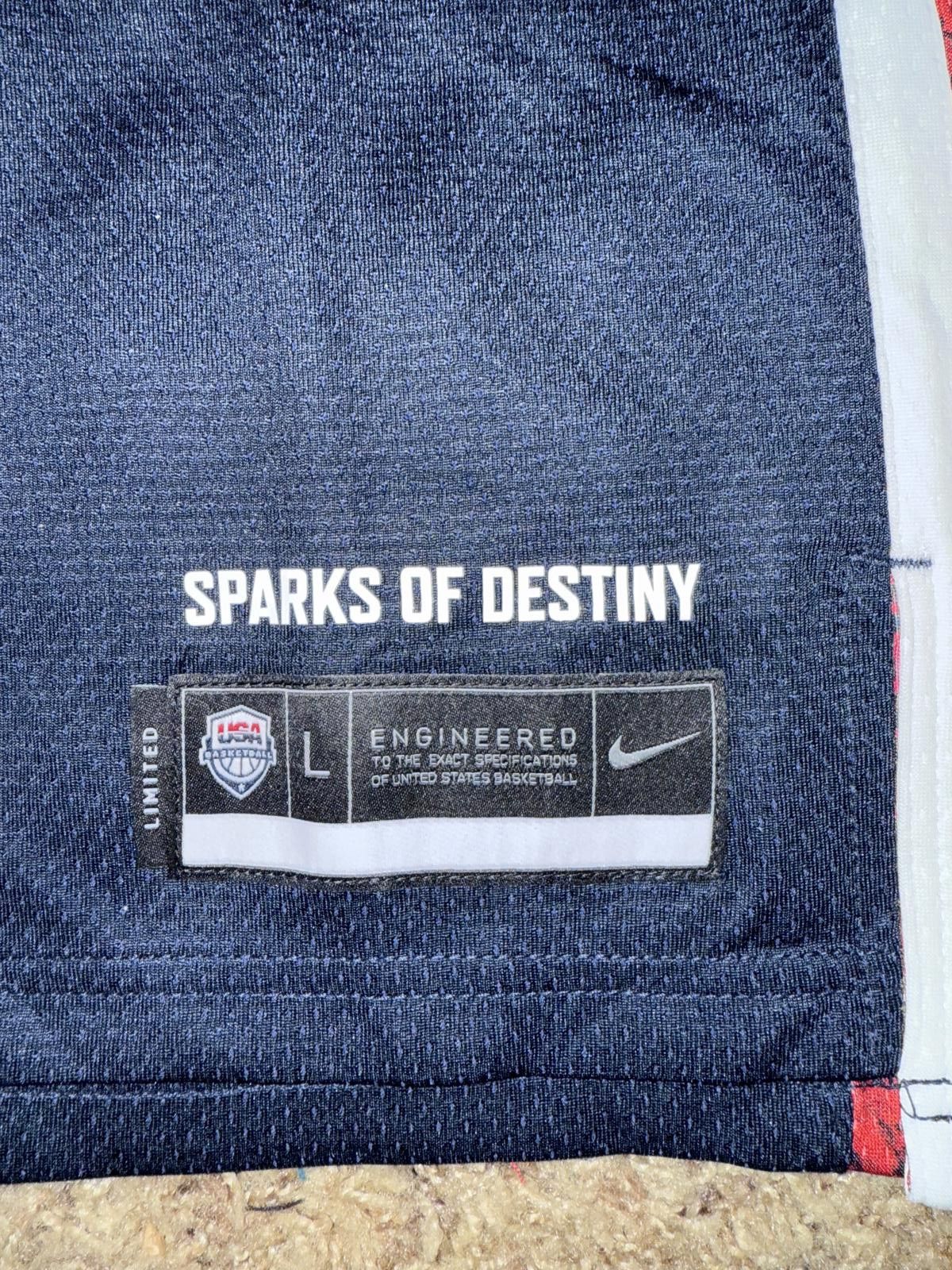 Nike Nike Big Kids (Unisex) Team USA Olympics Red Basketball Limited Jersey Sample Size US L / EU 52-54 / 3 - 5 Thumbnail