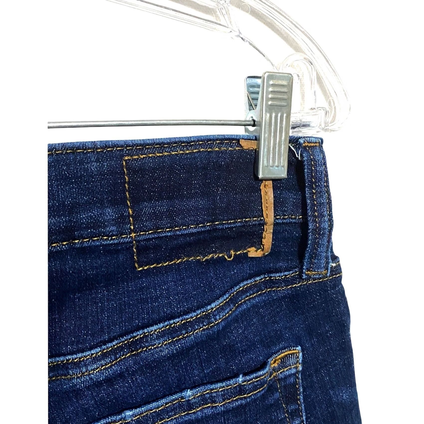 American Eagle Outfitters American Eagle NeXt Level Stretch Slim Jeans Mens 28x30 Distressed Ripped Y2K Blue Fit Denim Size US 27 - 7 Thumbnail
