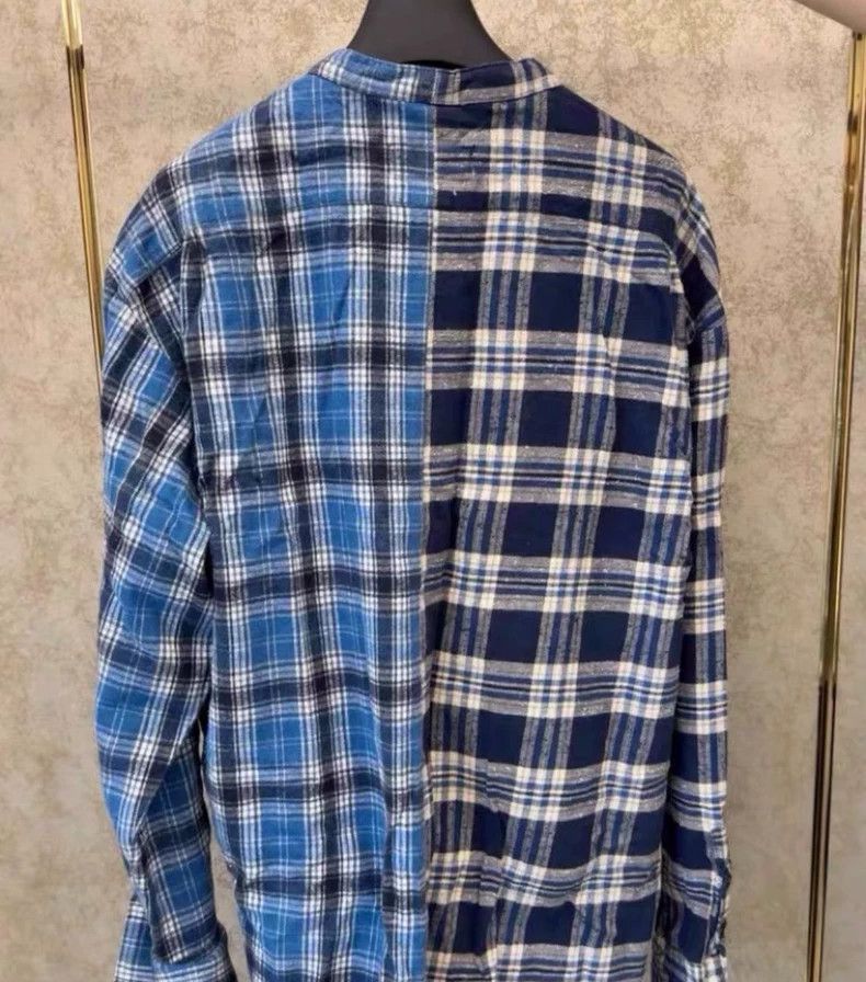 Greg Lauren greg lauren Splicing damaged shirt 2506-Nextarrow Size US M / EU 48-50 / 2 - 2 Thumbnail