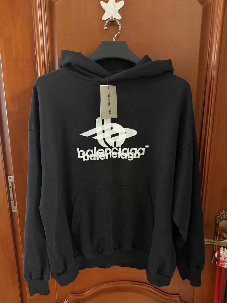 Balenciaga Balenciaga Phantom Logo Hoodie XL - dmc Size US XL / EU 56 / 4 - 1 Thumbnail