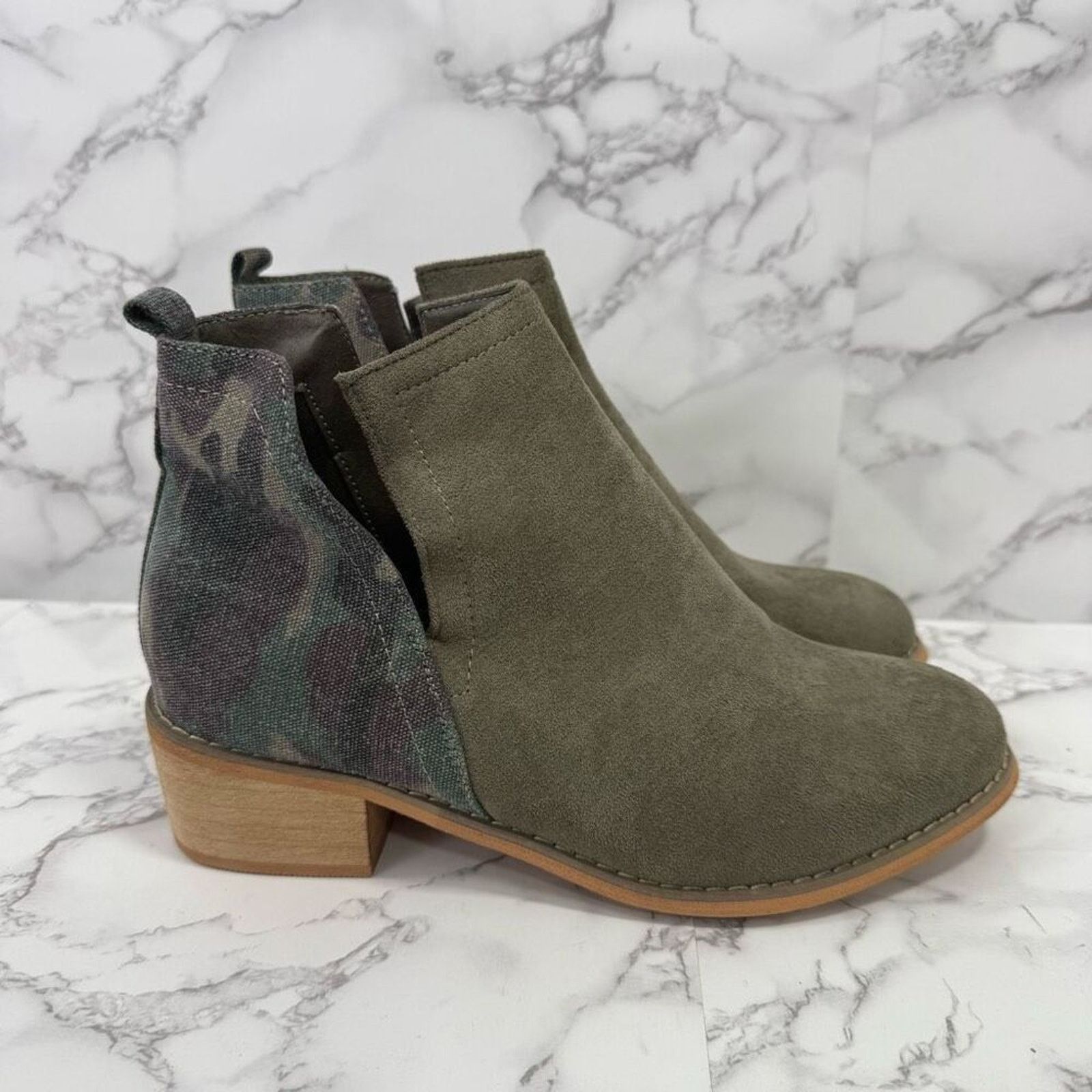 Other Lily’s Women’s Boots sz 8 Ankle Camo Canvas NEW #25-A Size US 8 / IT 38 - 1 Thumbnail