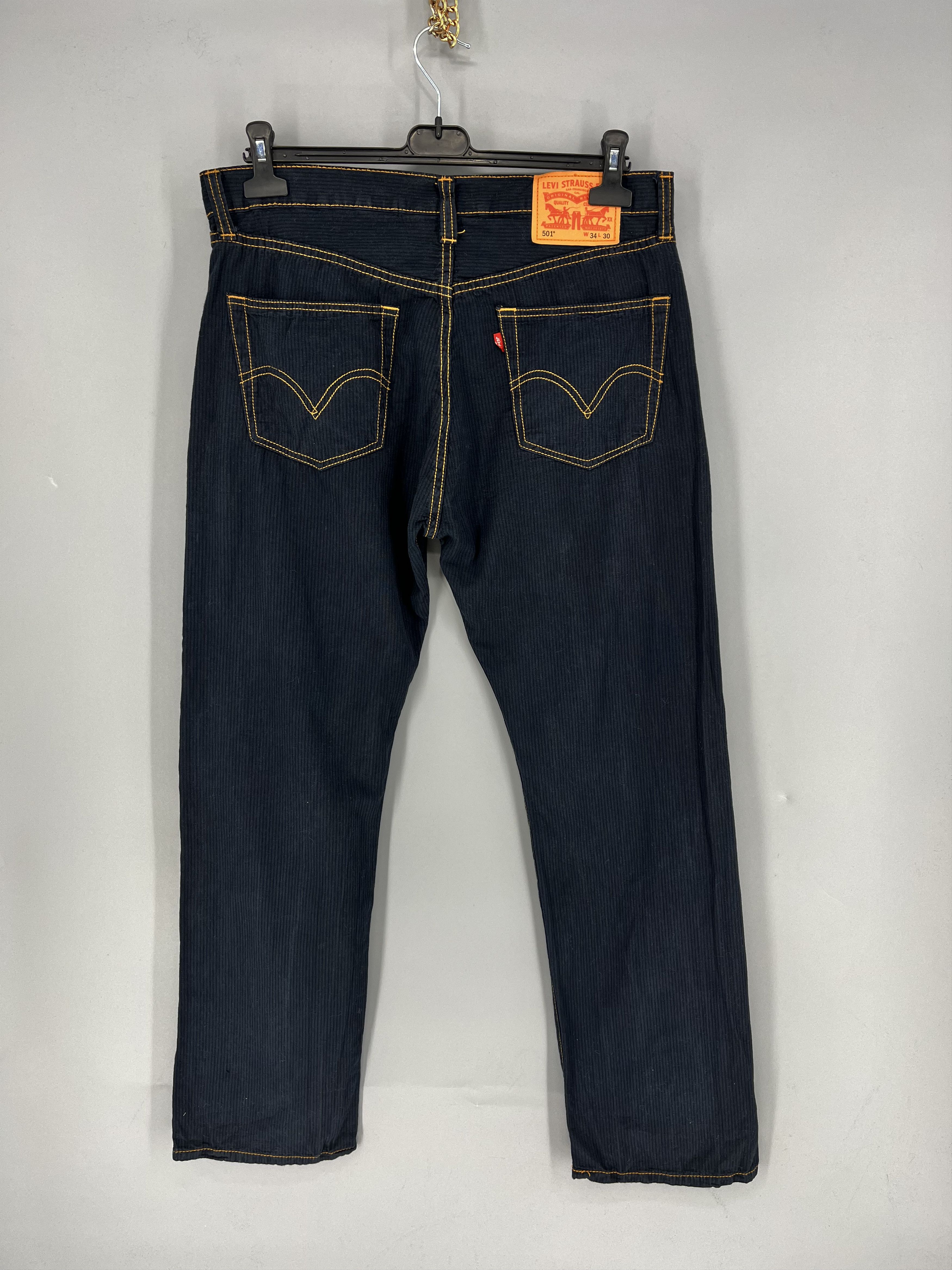 Levi's Levi's 501 Vintage Denim Navy Jeans W34L30 Made In China Size US 34 / EU 50 - 9 Thumbnail