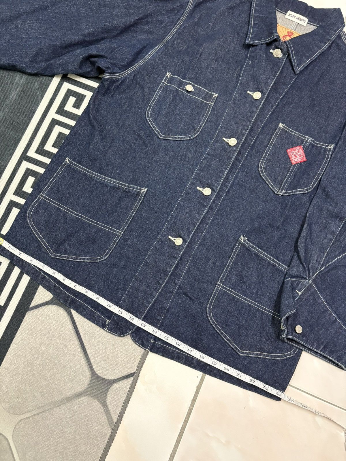 Other Jacket jean / nudy beauty / denim Size US L / EU 52-54 / 3 - 7 Thumbnail
