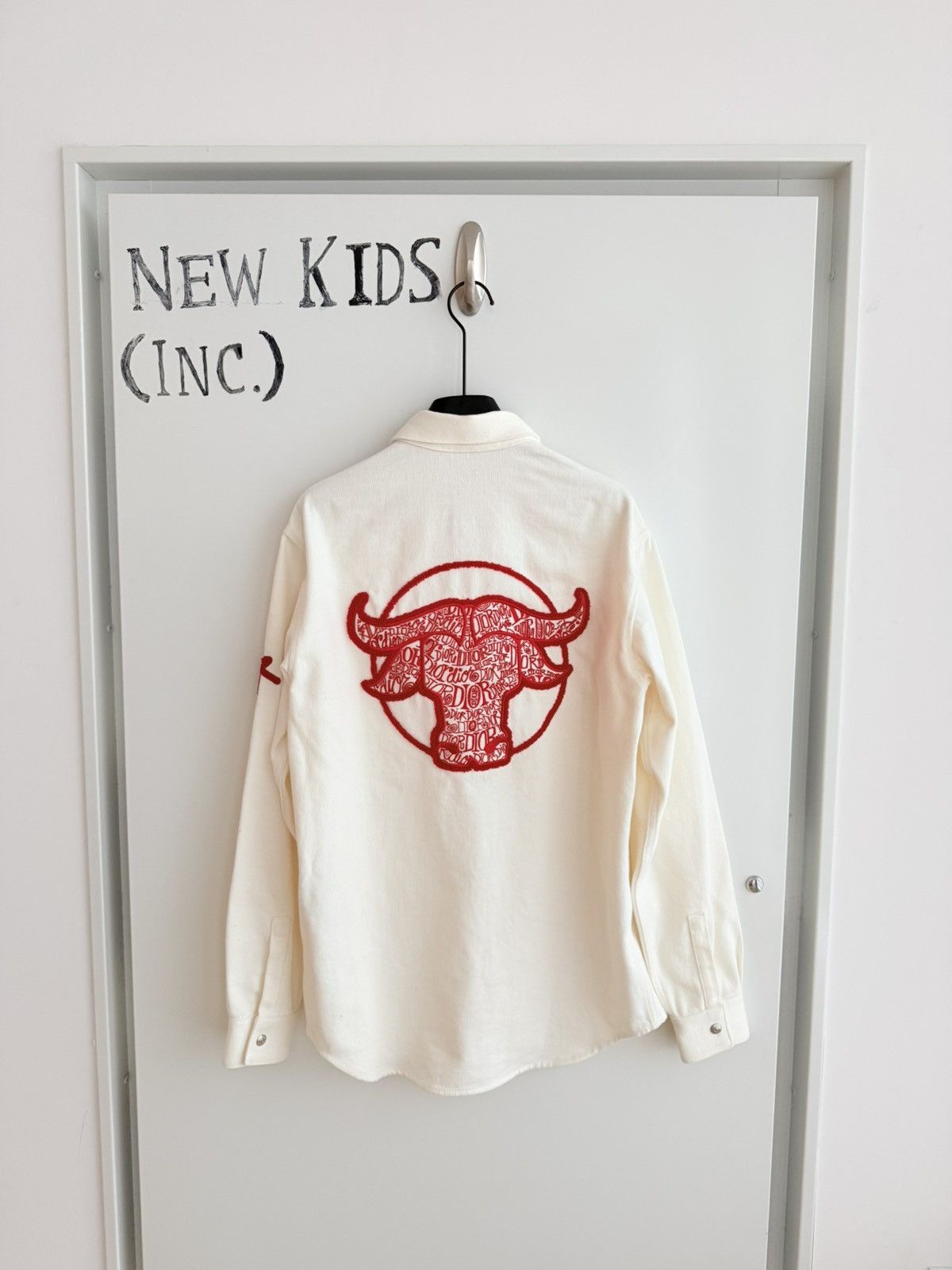 Dior Dior White Embroidered Jacket Size US L / EU 52-54 / 3 - 2 Thumbnail