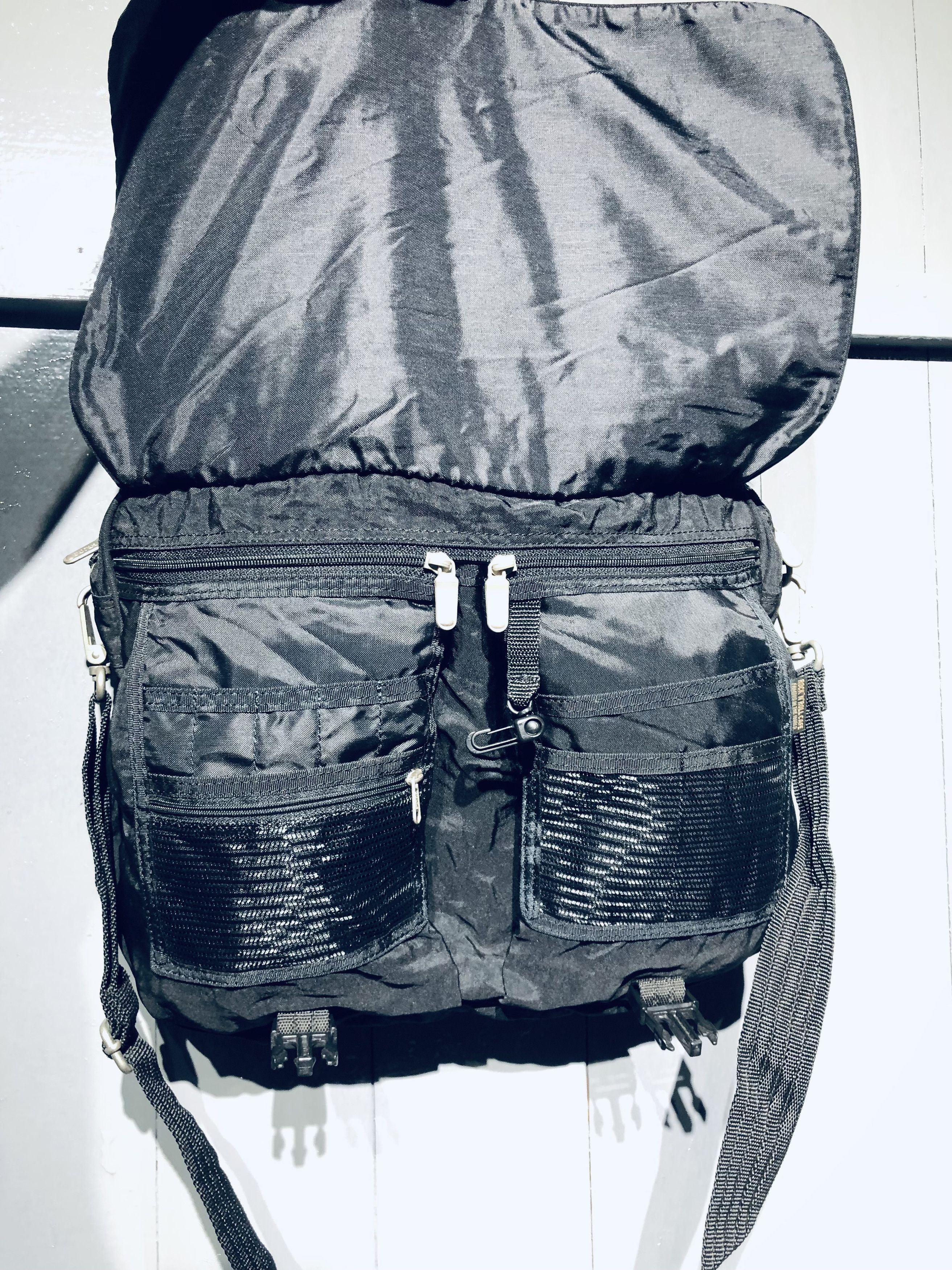 Bicycle Japanese Streetwear Rock’N’Roll Gears Style Messenger Bag Size ONE SIZE - 9 Thumbnail