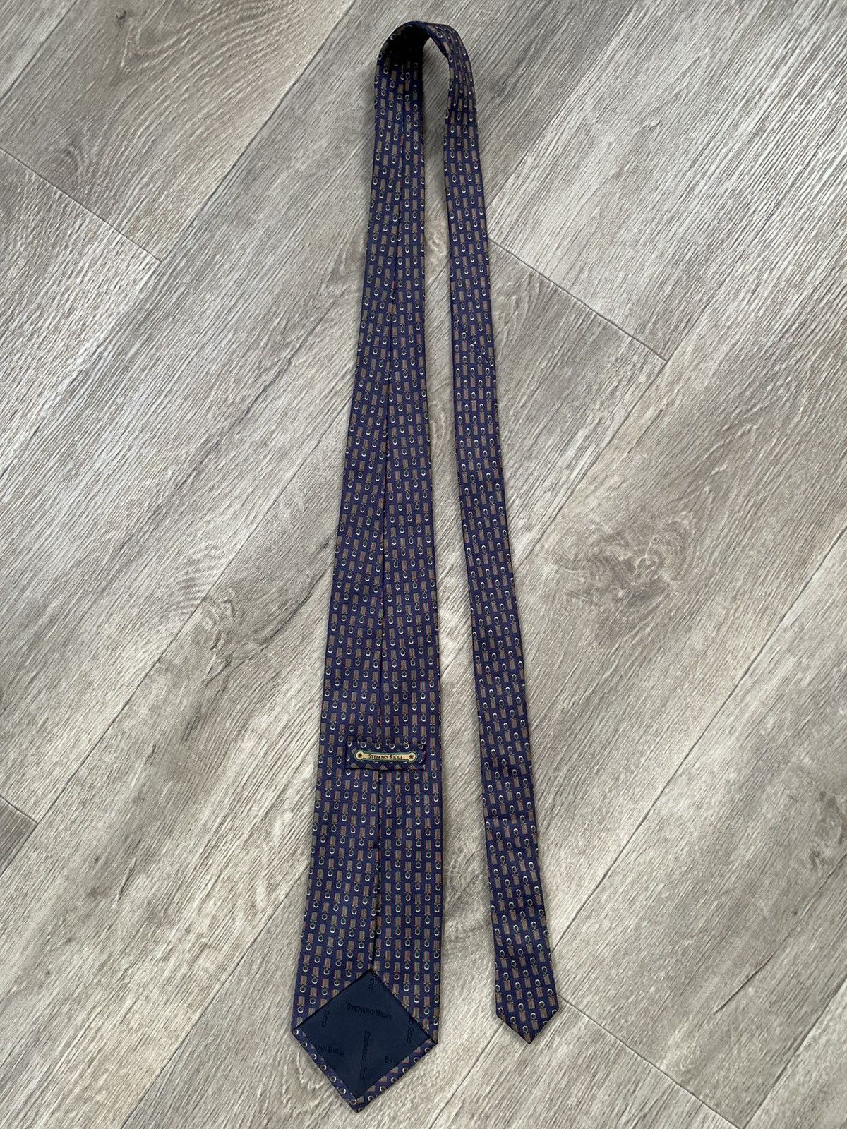 Stefano Ricci 🫧STEFANO RICCI TIE SILK ITALY LUXURY Size ONE SIZE - 6 Thumbnail