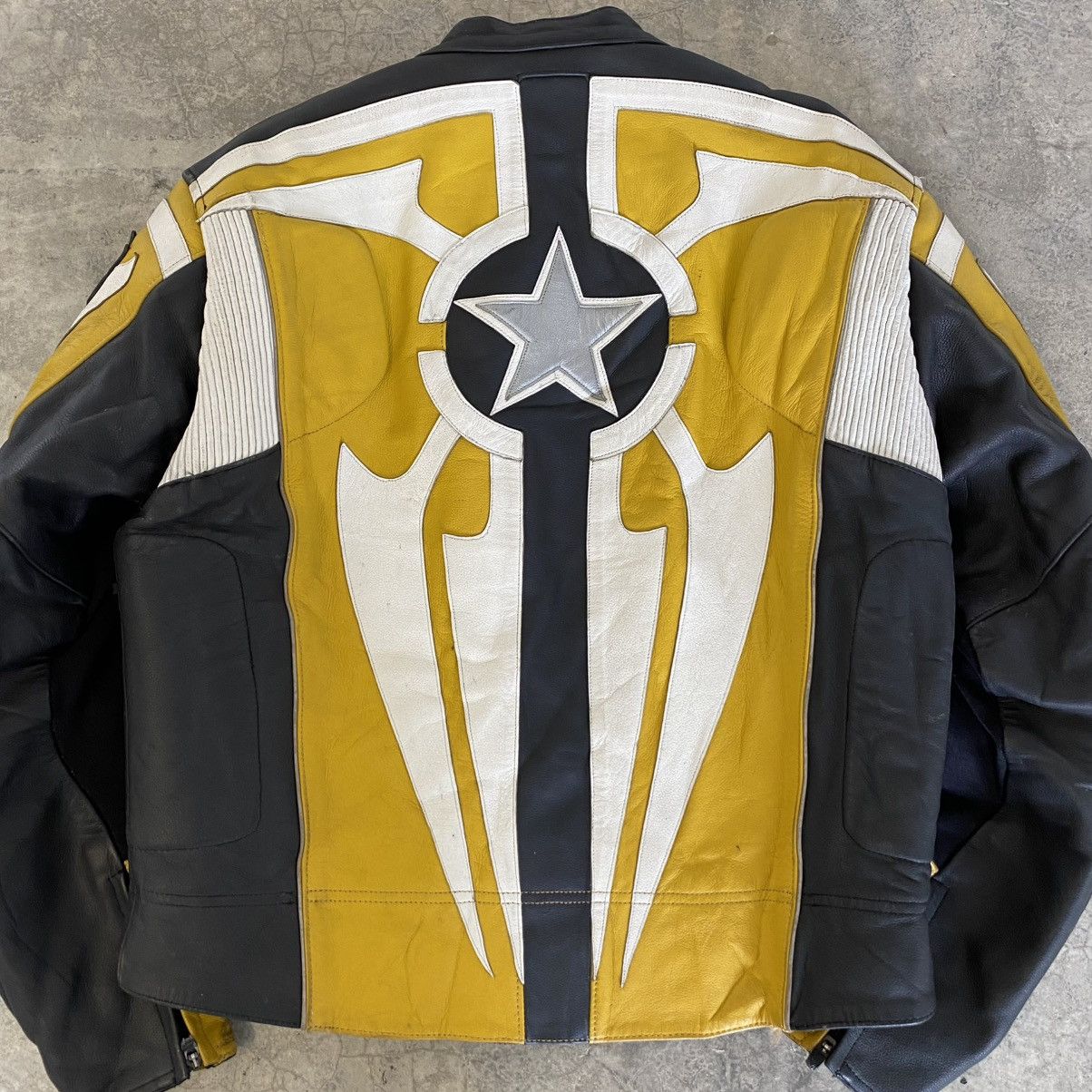 Hein Gericke Vintage Hein Gericke Boxy Dirty Moto Leather Jacket Size US M / EU 48-50 / 2 - 18 Thumbnail