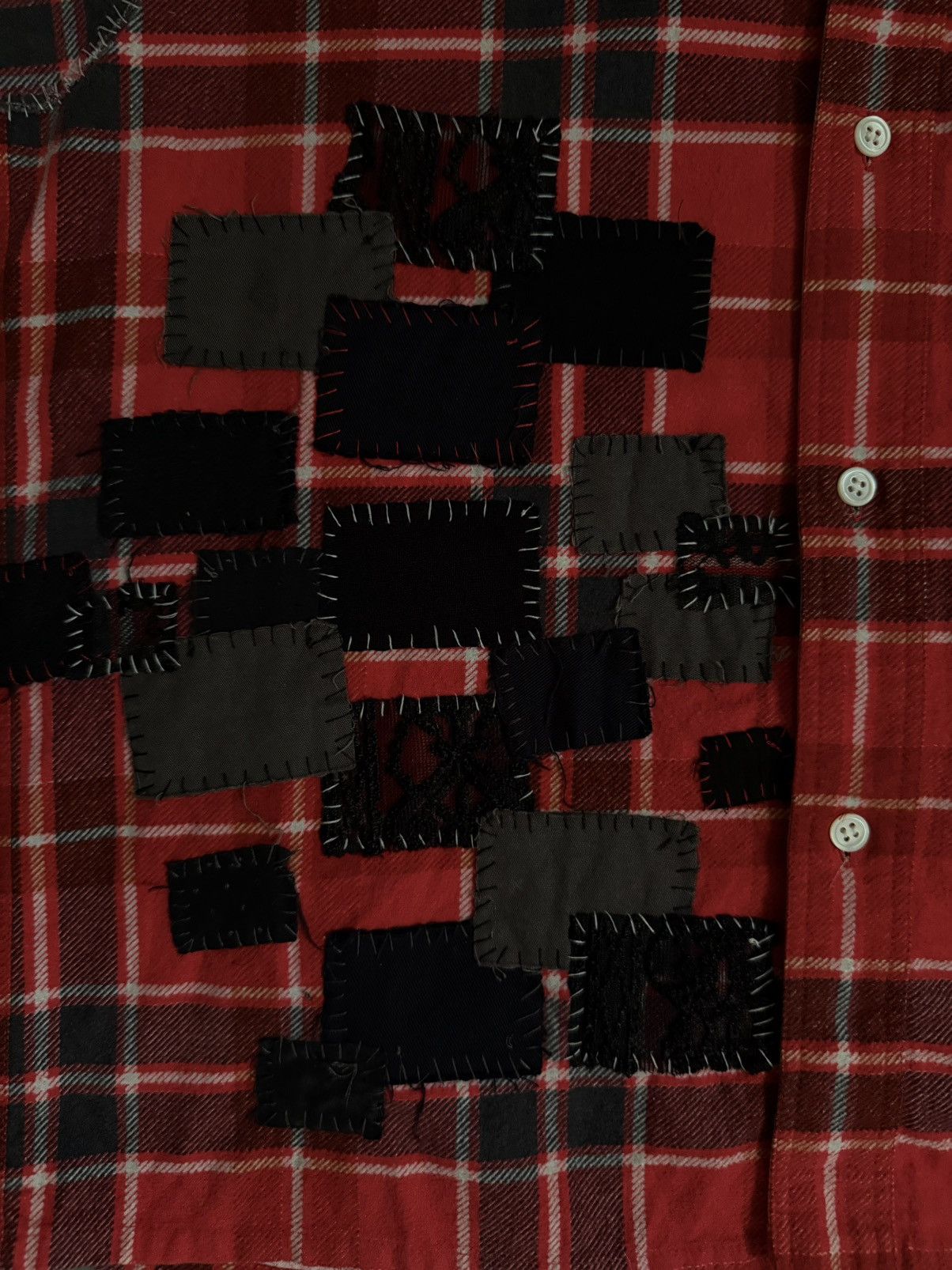 Undercover SAMPLE SS03 Patchwork Sleeveless Bottom Up - Jun Takahashi Size US M / EU 48-50 / 2 - 4 Thumbnail