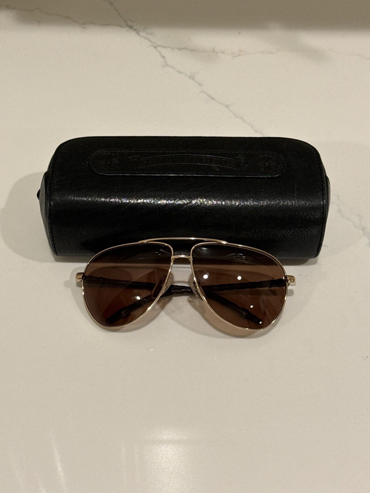 Chrome Hearts Chromehearts - Double dip - vintage sunglasses Size ONE SIZE - 3 Thumbnail