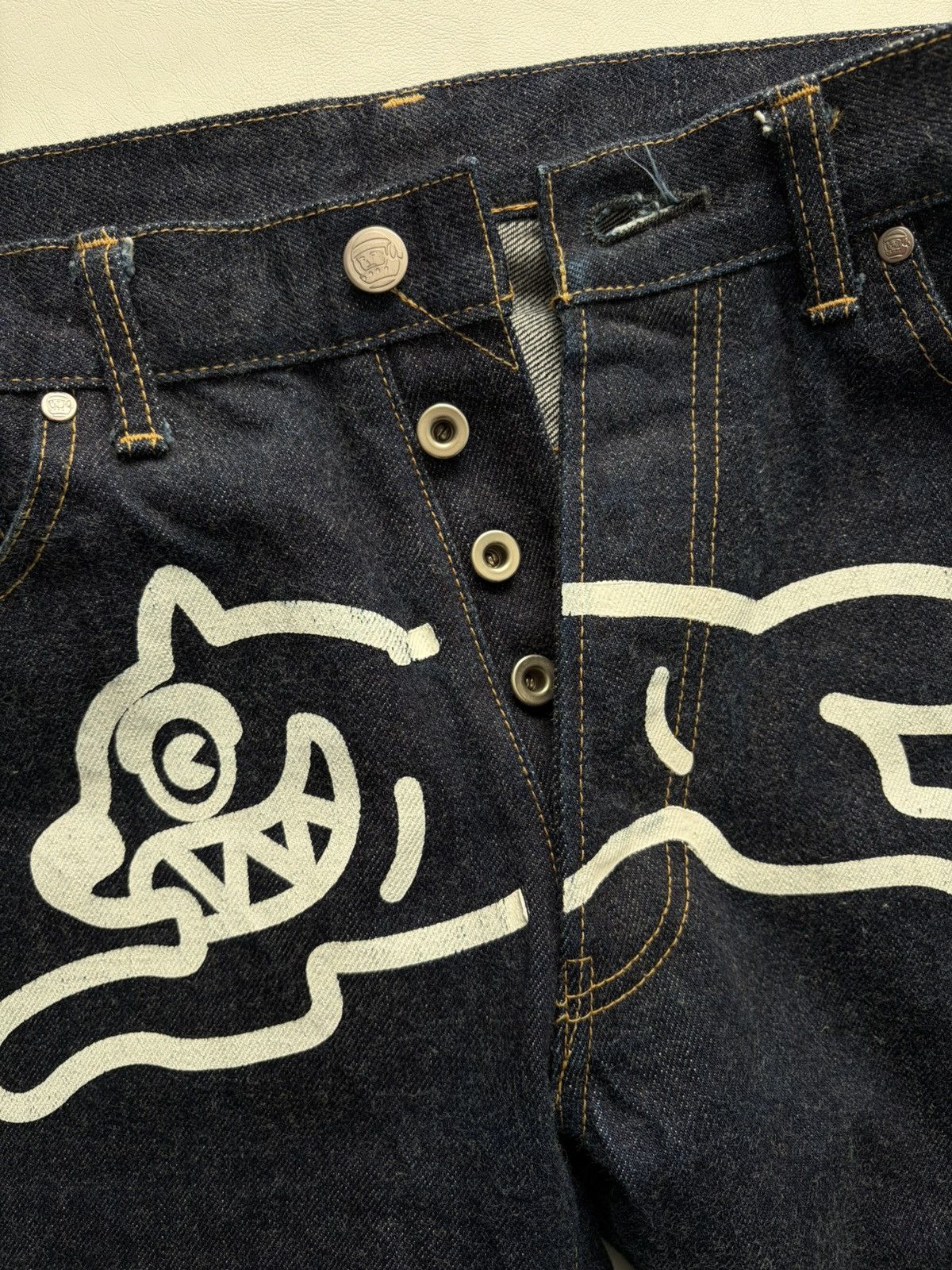 Billionaire Boys Club Season 7 Smart Cut Running Dog Jeans Size US 32 / EU 48 - 4 Thumbnail
