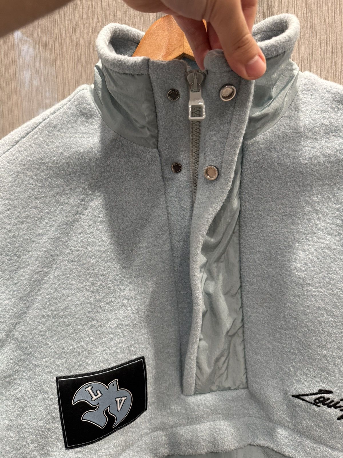 Louis Vuitton Louis Vuitton Dove Anorak Fleece Jacket Size US M / EU 48-50 / 2 - 4 Thumbnail