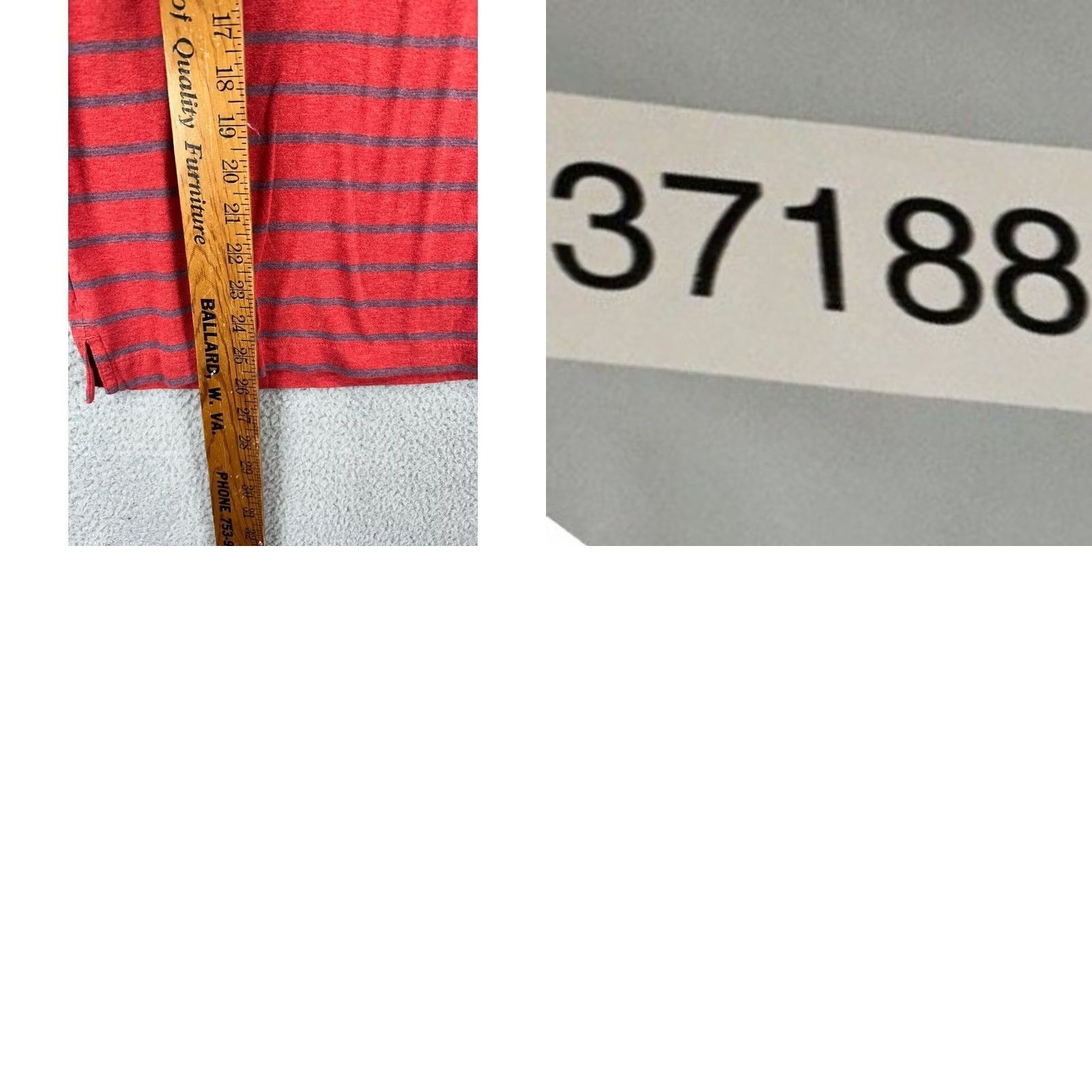 Patagonia Patagonia Polo Shirt Mens M Red Striped Short Sleeve Organic Cotton Casual Activewear Chest Pocket Logo Button Size US M / EU 48-50 / 2 - 8 Thumbnail