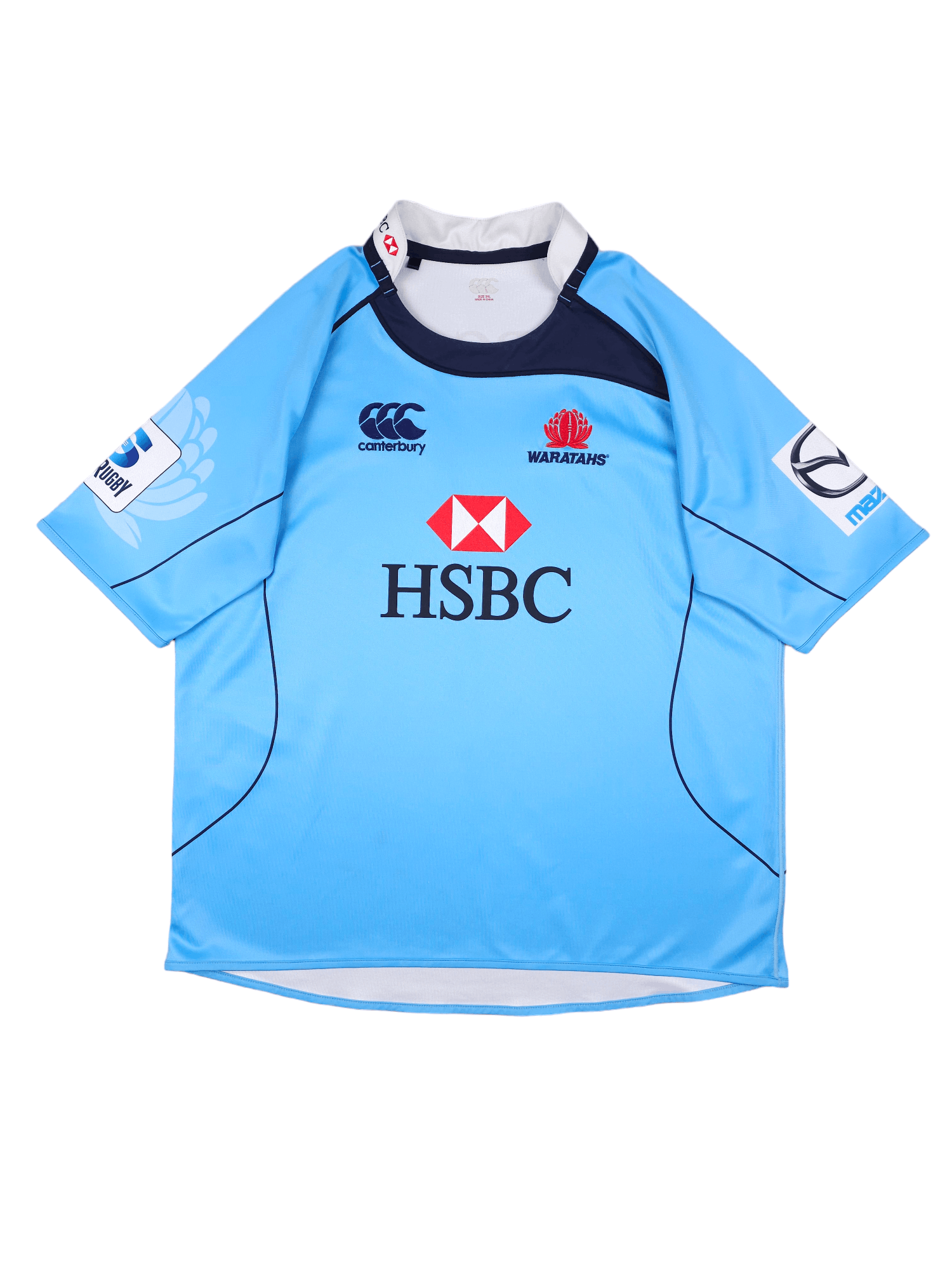Canterbury of New Zealand × Vintage 💎New South Wales Waratahs Rugby Shirt NRL Canterbury Y2K Size US XXL / EU 58 / 5 - 1 Thumbnail