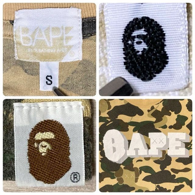 Bape × Kaws BAPE × Kaws Bendy 1st Camo Yellow T-shirt a bathing ape NIGO Size US S / EU 44-46 / 1 - 8 Thumbnail