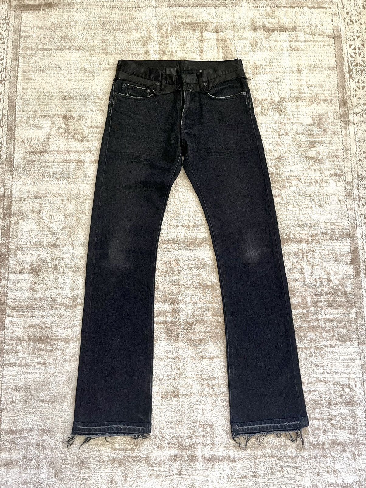 Dior AW06 Dior Homme Bootcut Satin Cummerbunds | Grailed