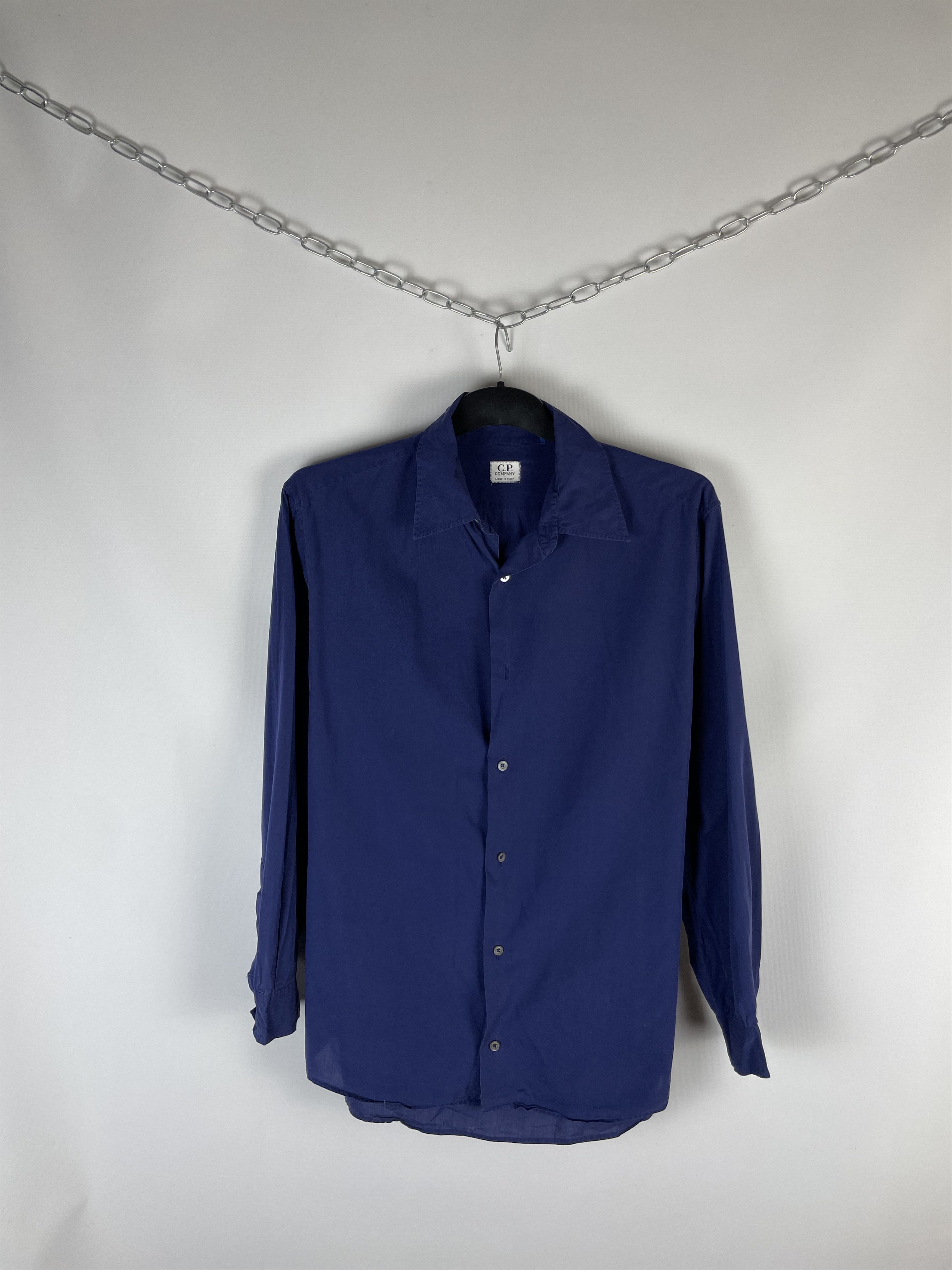C.P. Company Vintage CP Company Shirt Long Sleeve Made In Italy Size US M / EU 48-50 / 2 - 1 Thumbnail