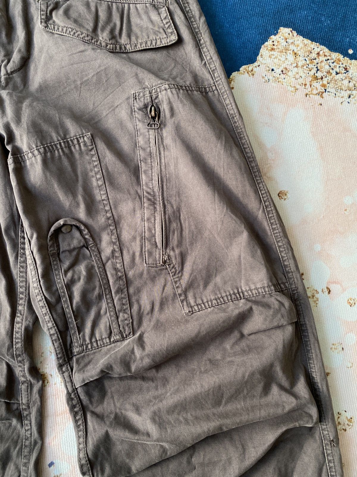 Freeman T. Porter × Japanese Brand 2000s - Freeman T.Porter Multipocket Cargo Pant Size US 32 / EU 48 - 10 Thumbnail