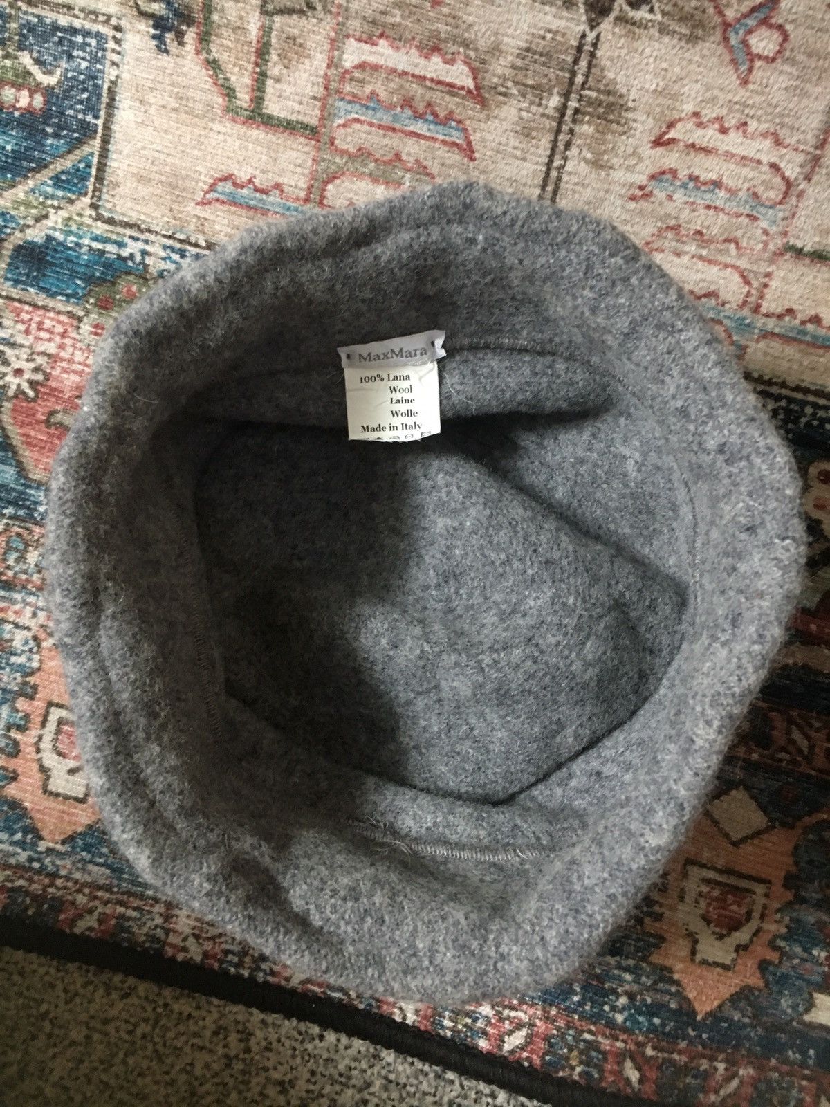 If Six Was Nine Max Mara Wool Hat Size ONE SIZE - 5 Thumbnail