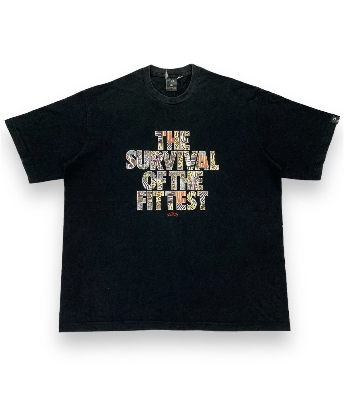 image of 20471120 x Nitraid Tshirt in Black, Men's (Size Large)