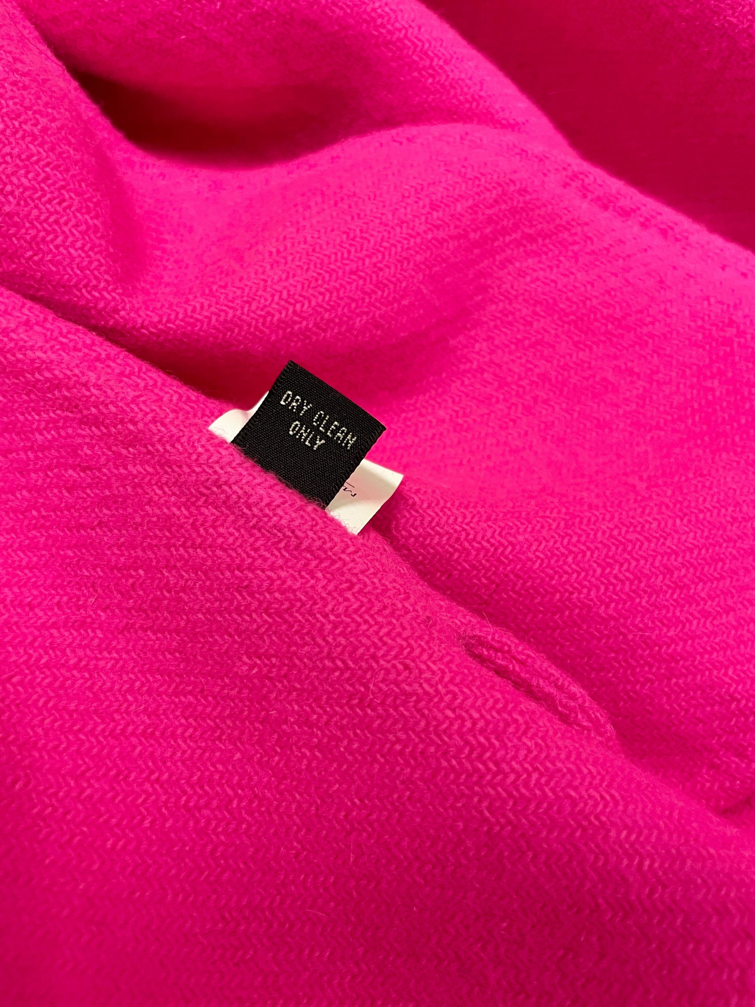 Marc Jacobs Fall 2009 Marc Jacobs Hot Pink Hooded Wool Coat Size S Size S / US 4 / IT 40 - 6 Thumbnail