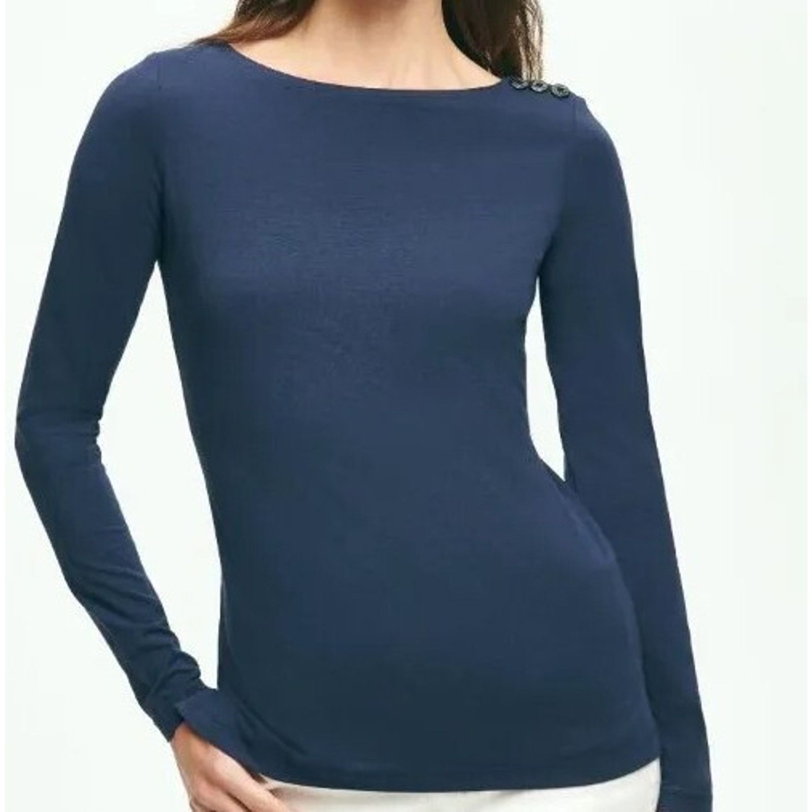 Brooks Brothers Brooks Brothers Pullover Sweater Long Sleeve Small A001785 Size S / US 4 / IT 40 - 1 Thumbnail