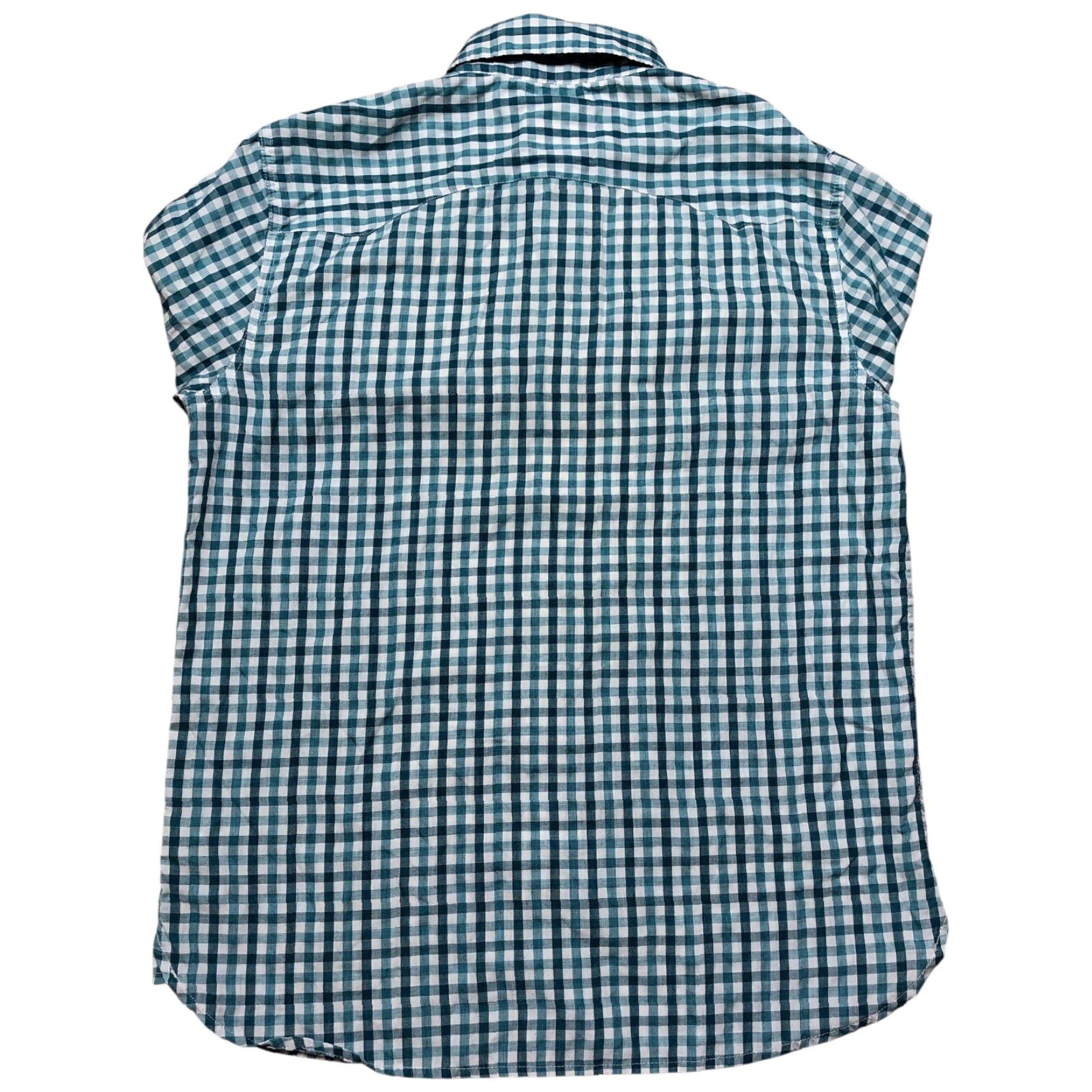 Levi's Levi's Shirt Mens S Blue White Check Pockets Pearl Snap Button-Up Western Outdoor Classic Casual Size US S / EU 44-46 / 1 - 3 Thumbnail