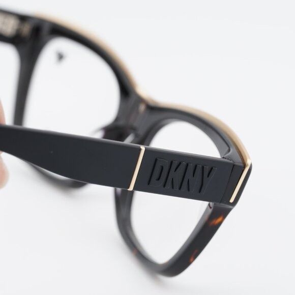 DKNY DKNY DK5063 237 Eyeglasses - Dark Havana 54mm Square Frame Size ONE SIZE - 10 Thumbnail