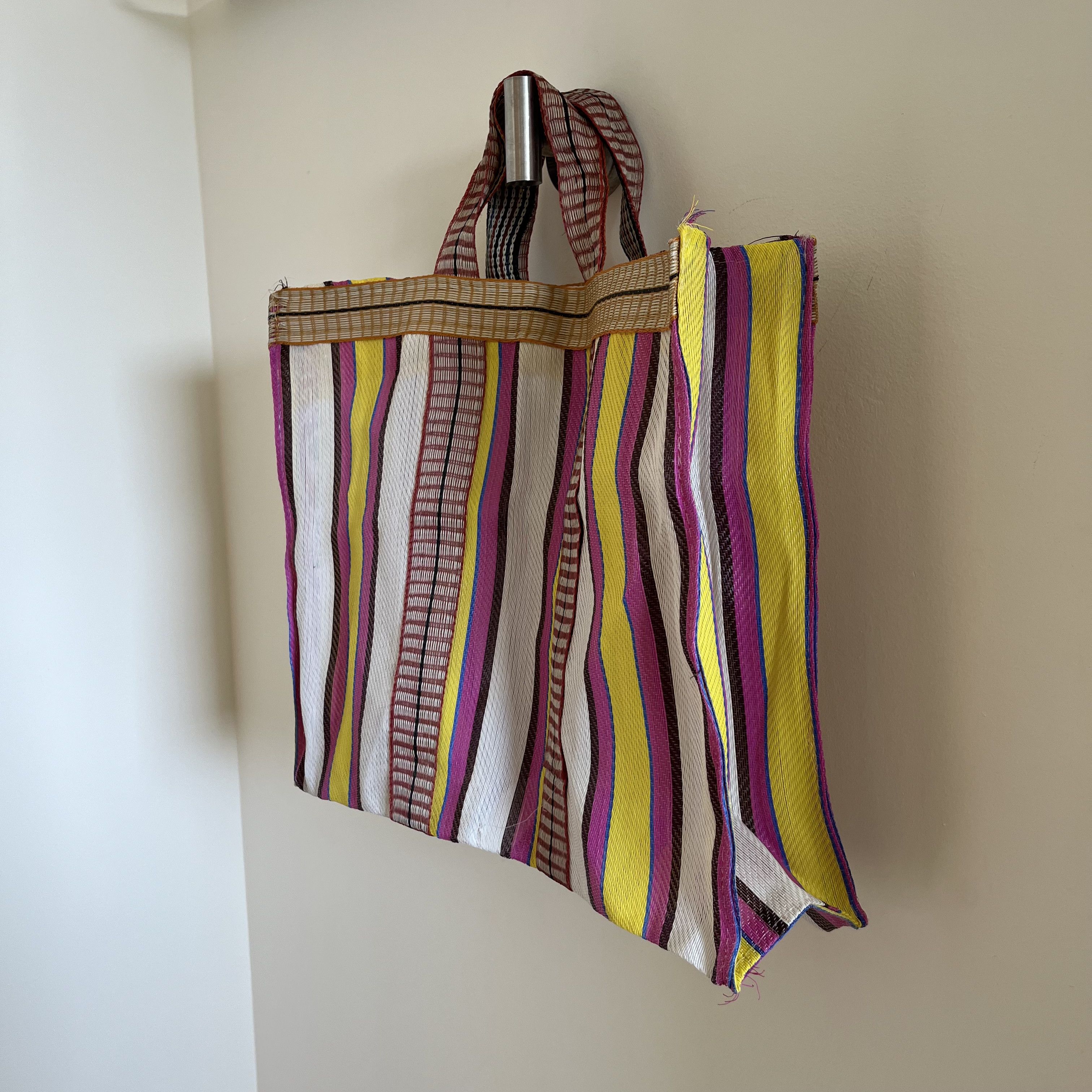 Bode Bode Striped Summer Tote Bag Size ONE SIZE - 6 Thumbnail