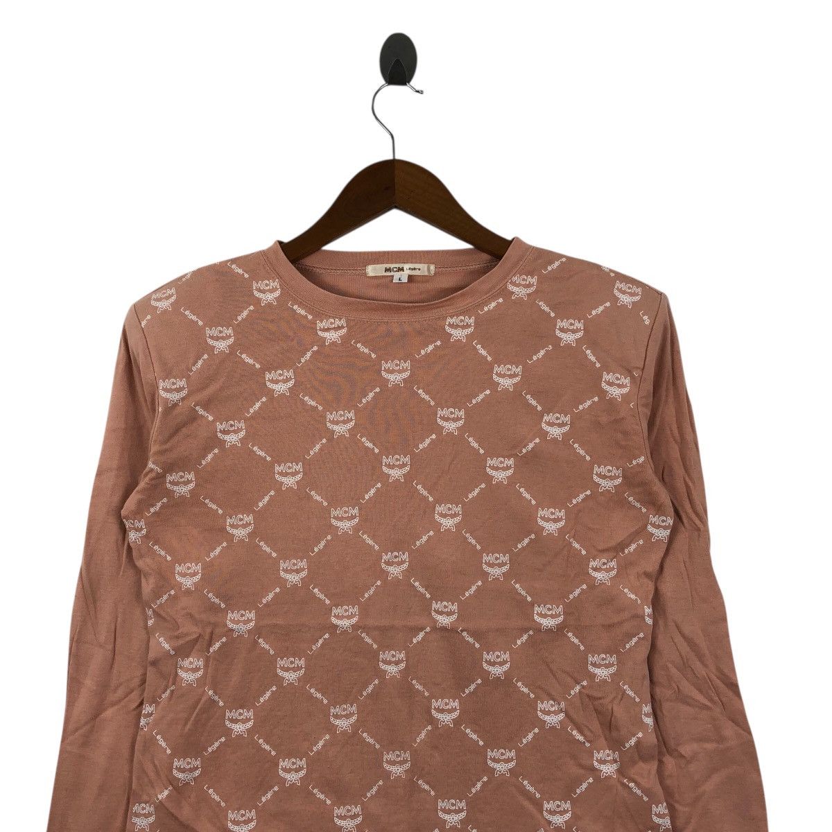 MCM Vintage Luxury MCM Modern Creation Munchen Monogram Shirt Size L / US 10 / IT 46 - 2 Thumbnail