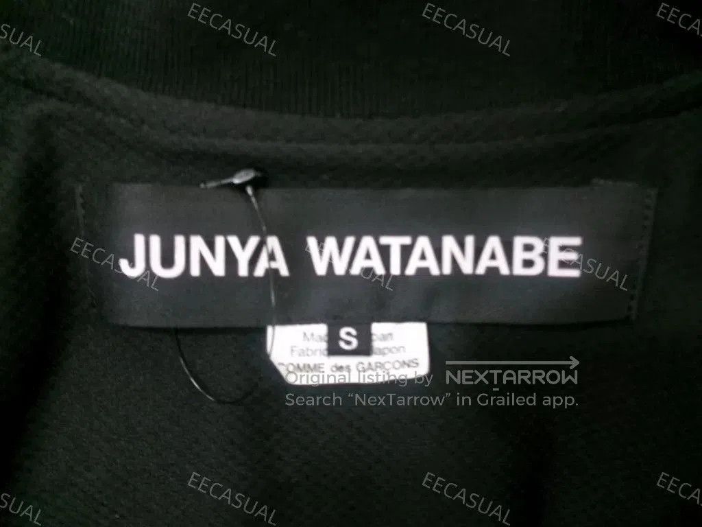 Junya Watanabe black deconstructed leather pilot jacket. Size US M / EU 48-50 / 2 - 9 Thumbnail