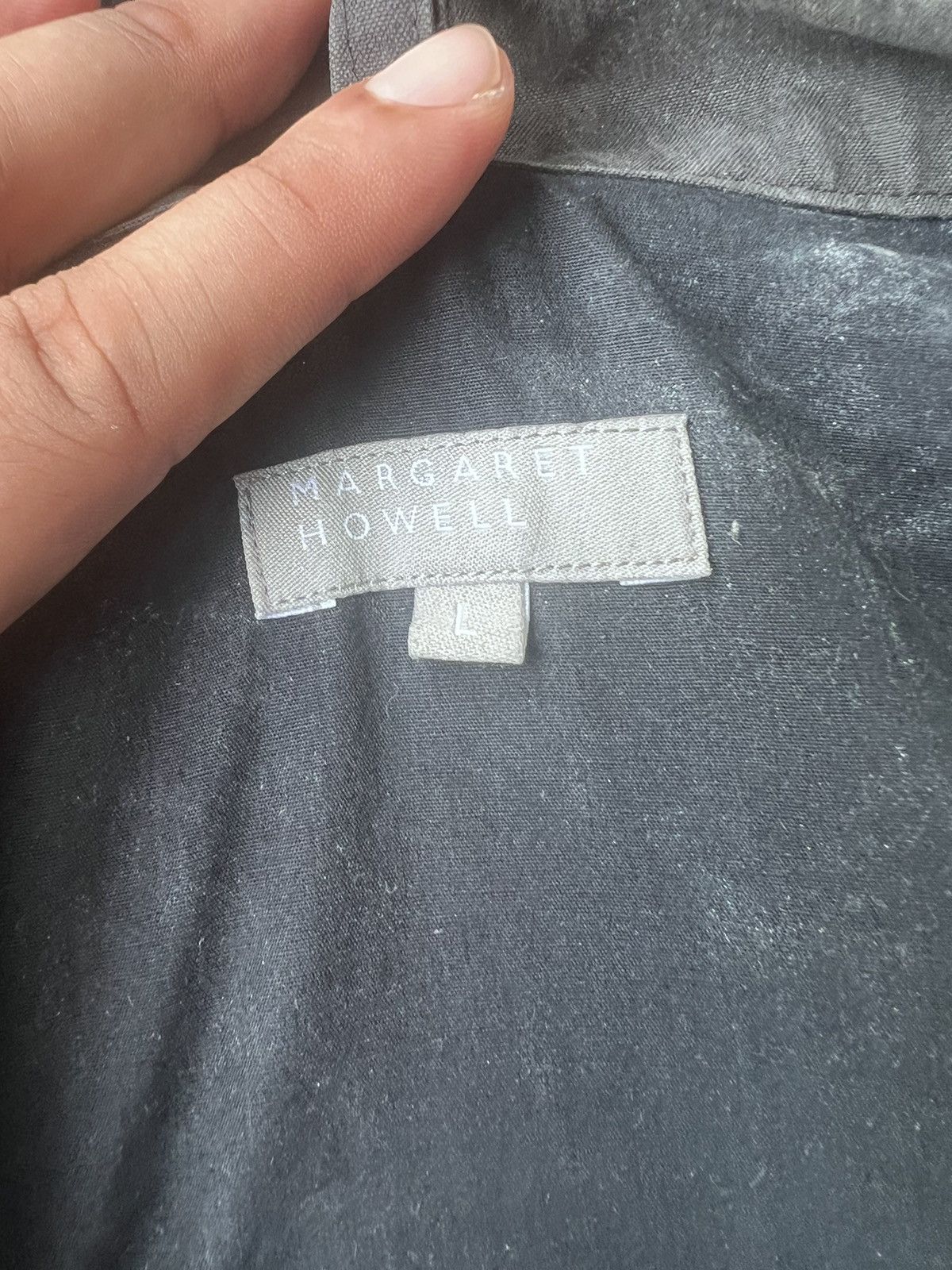 Margaret Howell Rare Design Zipper Hoodie Jacket Magarete Howell Size US L / EU 52-54 / 3 - 6 Thumbnail