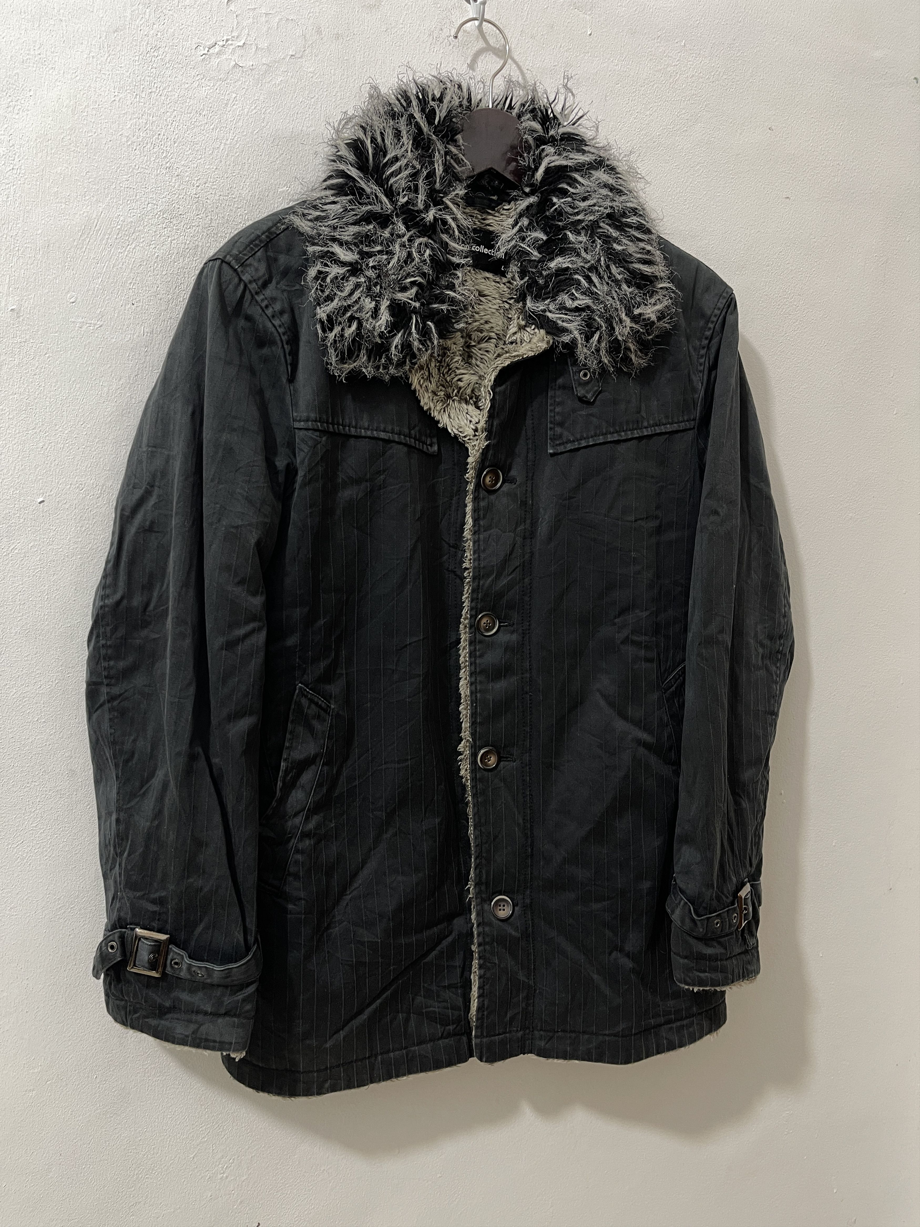 Japanese Brand Urban Collection Japan Archive Fur Gothic Vkei Style Jacket Size US L / EU 52-54 / 3 - 3 Thumbnail
