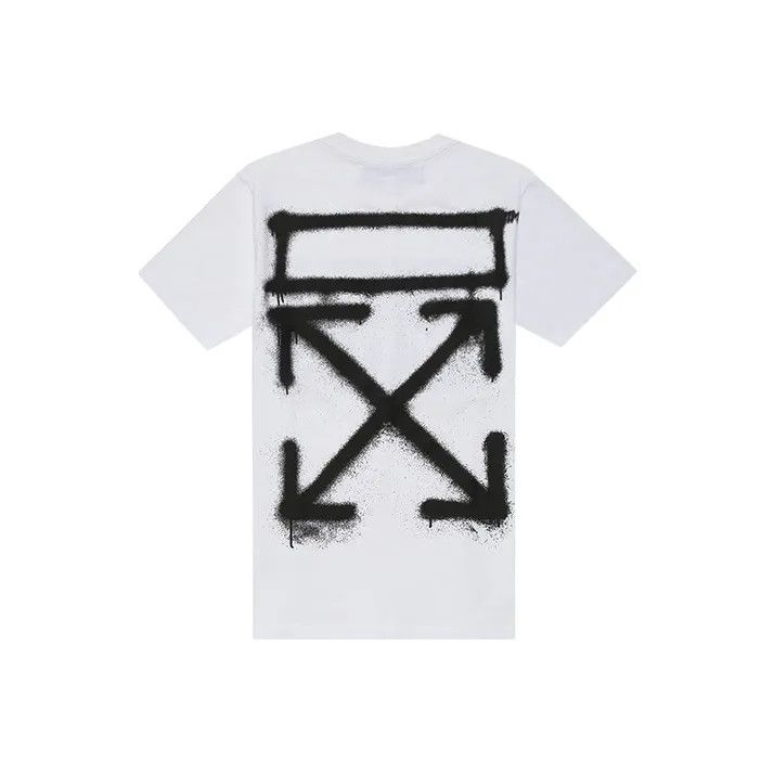 Off-White Off-White Spray Painting T-Shirt 0079 Size US XXS / EU 40 - 1 Thumbnail