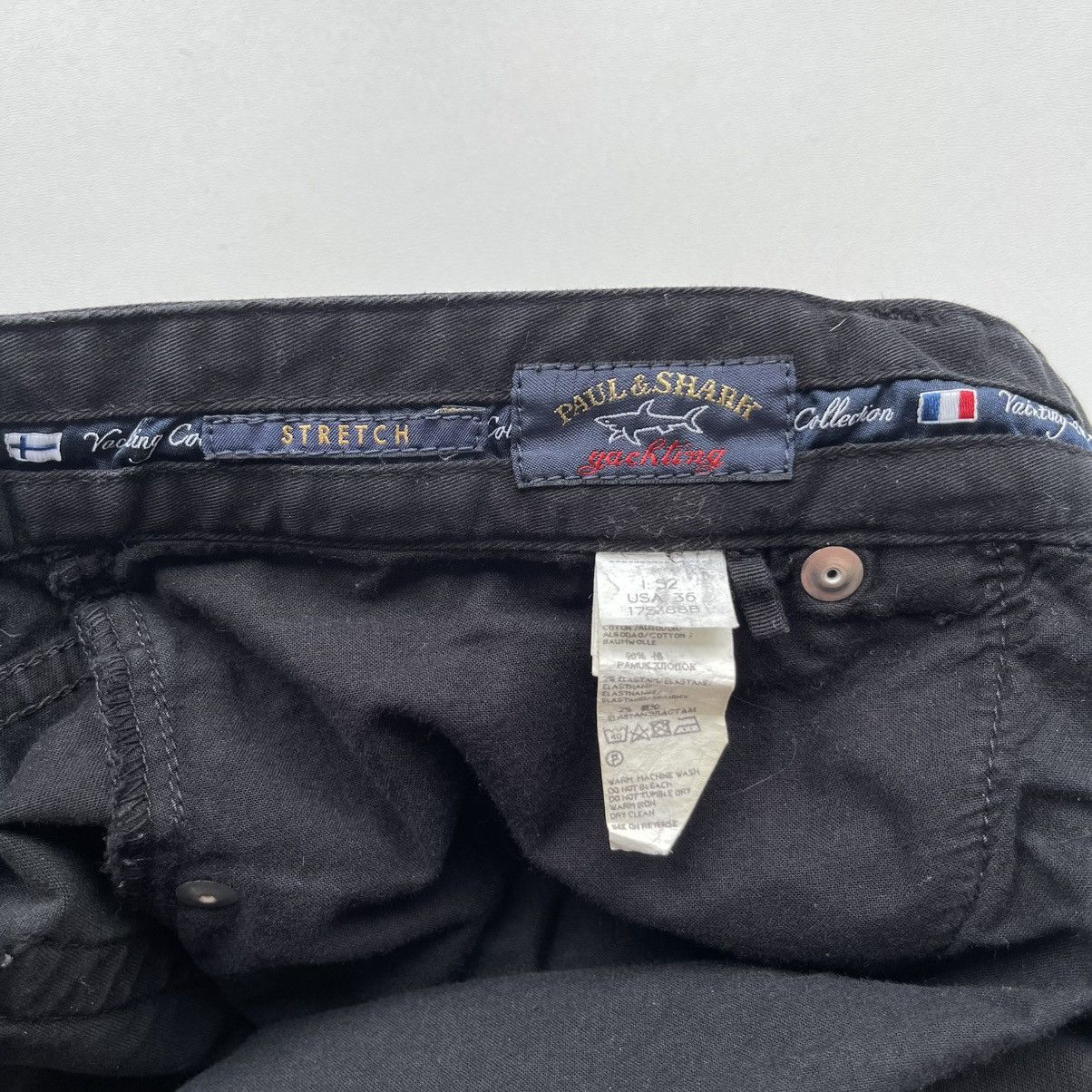 Paul & Shark Paul & Shark Yachting Stretch Chino Pants Black Size US 36 / EU 52 - 9 Thumbnail