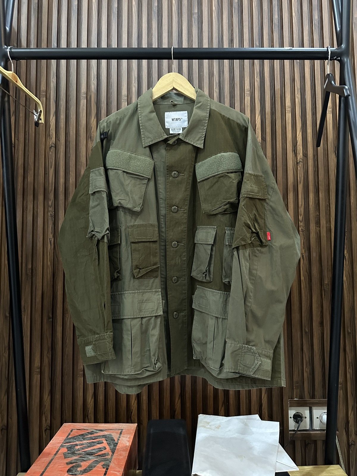 Wtaps WTAPS Modular Shirt. "Long Live Wtaps" Size US L / EU 52-54 / 3 - 6 Thumbnail