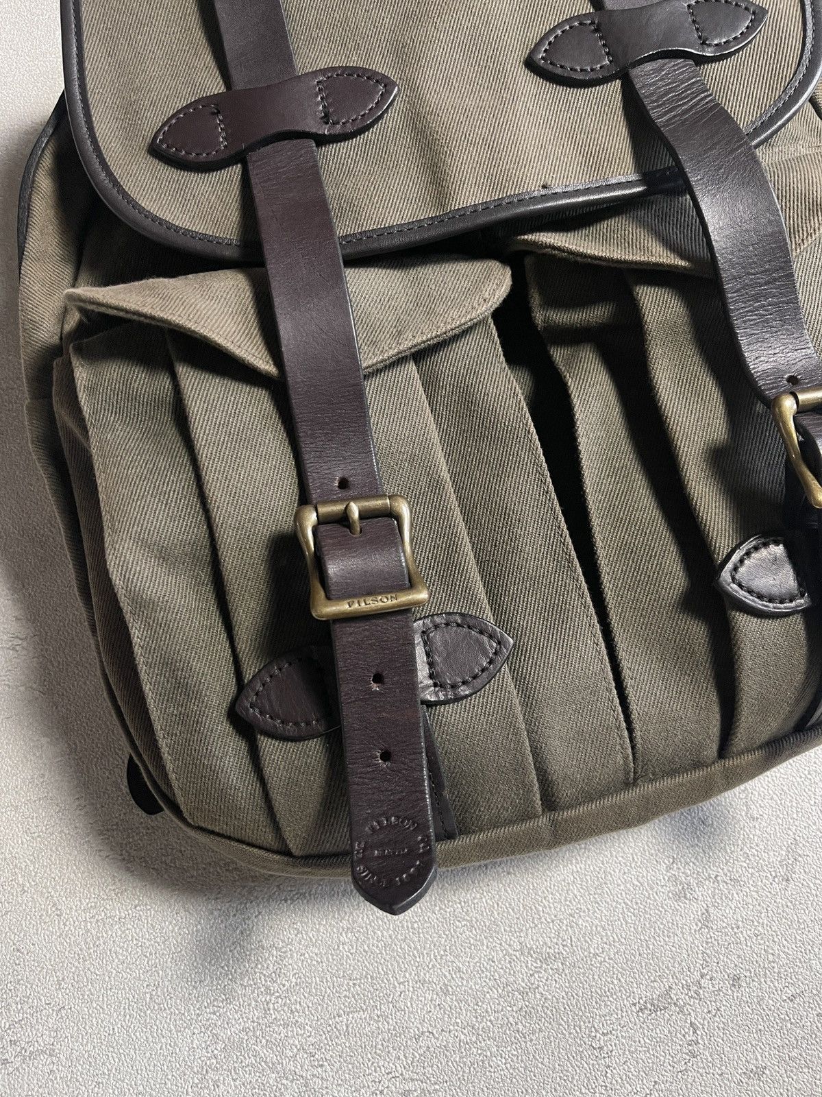 Filson Filson Rugsack Otter Green Bagpack Size ONE SIZE - 4 Thumbnail