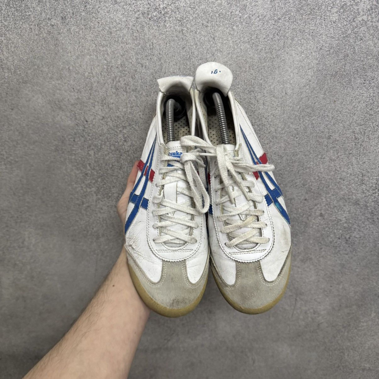 Asics Asics Onitsuka Tiger Leather Sneakers Size US 8.5 / EU 41-42 - 2 Thumbnail