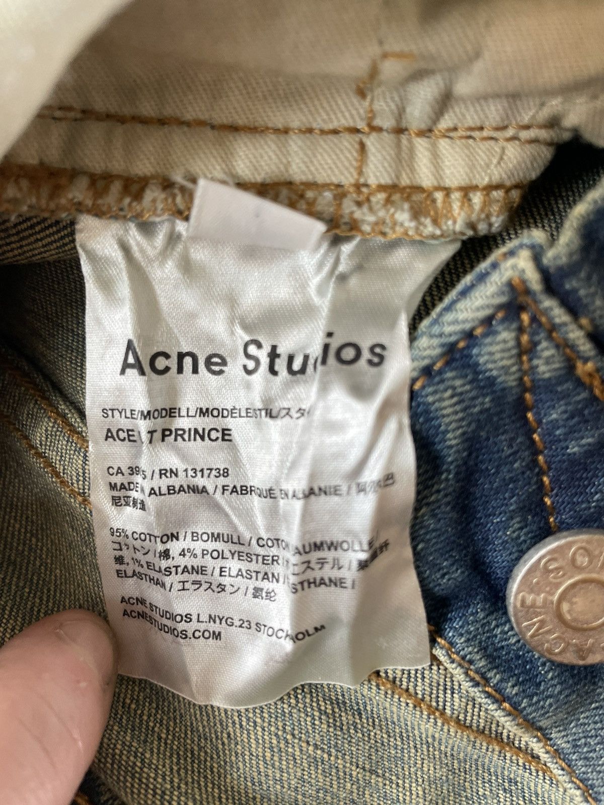 Acne Studios Acne Studios ACE\T PRINCE skinny jeans Size US 28 / EU 44 - 4 Thumbnail