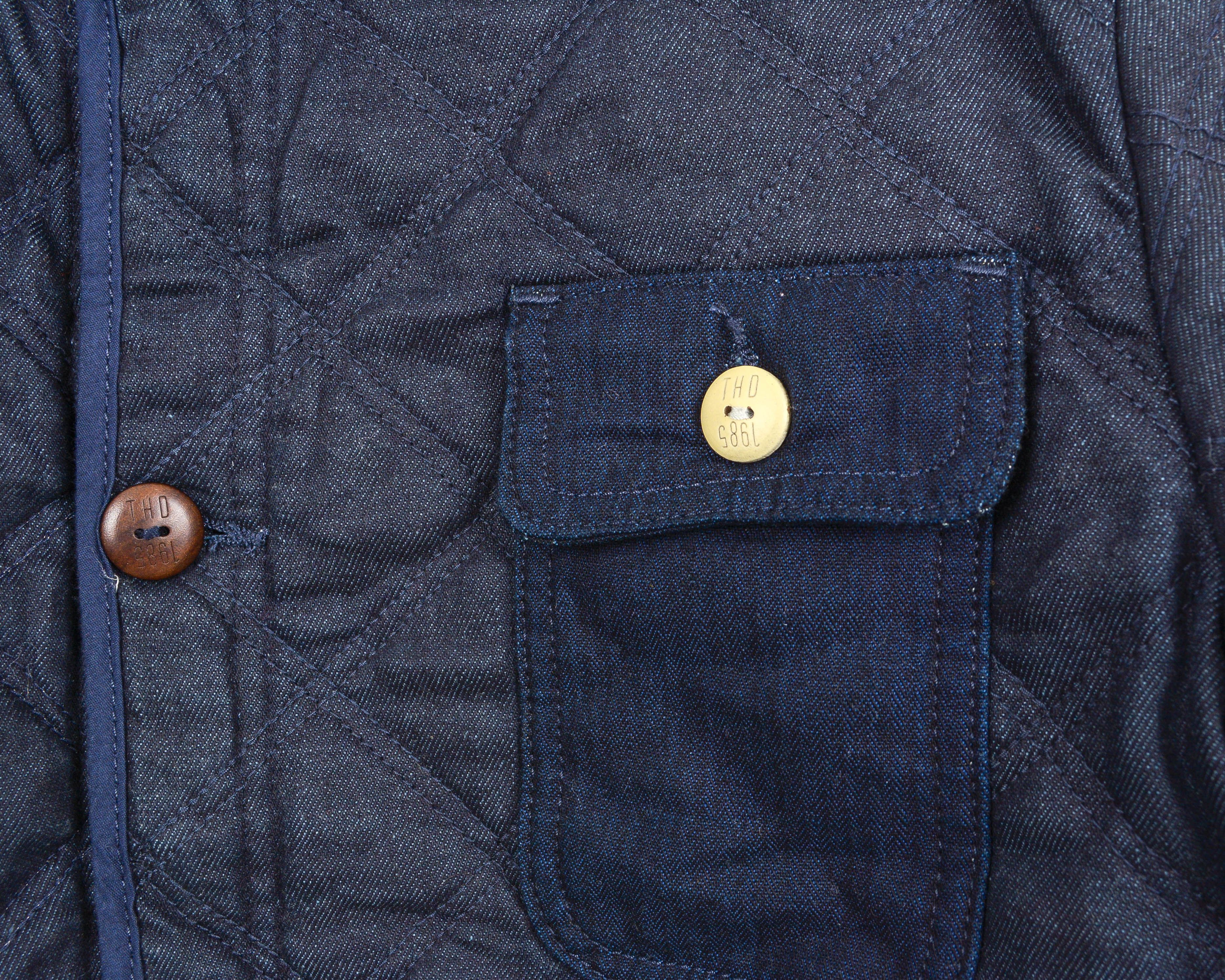 Tommy Hilfiger Tommy Hilfiger Denim Quebec Quilted jacket Men's S Jean coat Size US S / EU 44-46 / 1 - 3 Thumbnail