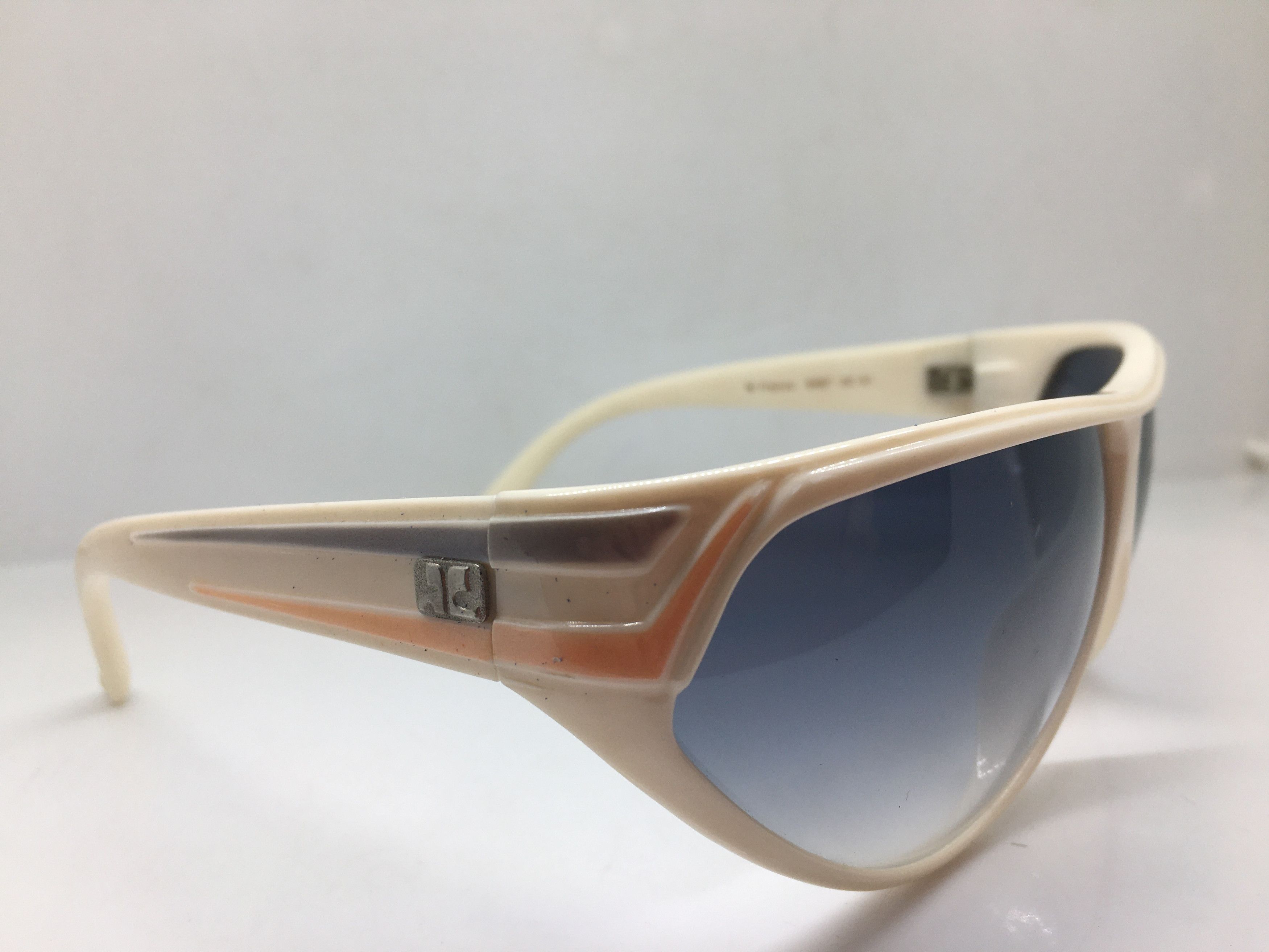 Courreges Vintage 70s Courreges 8487 Wrapped Sunglasses France Size ONE SIZE - 1 Thumbnail
