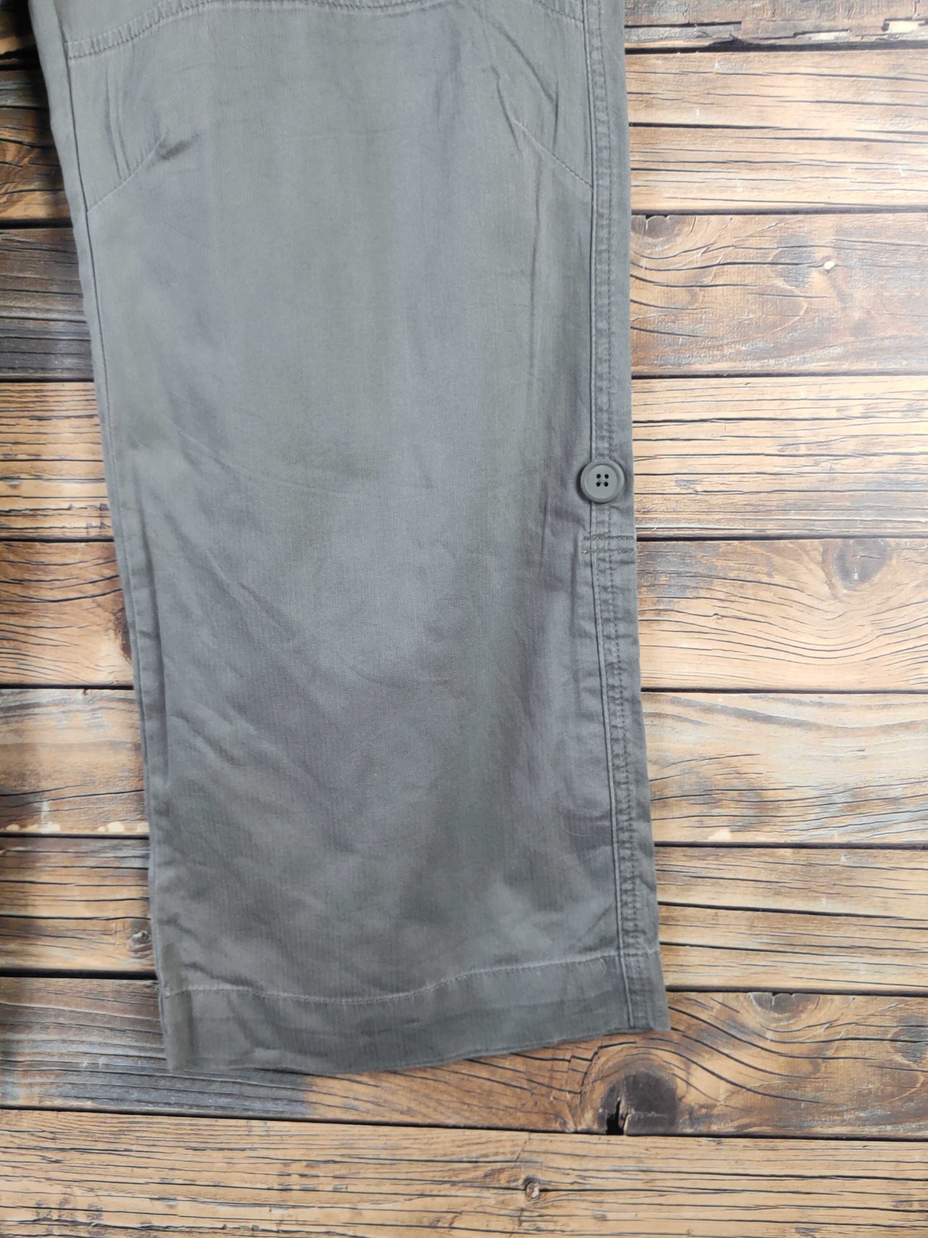 Japanese Brand DL Lee Green Multipocket Tactical Cargo Pants #947 Size US 33 - 6 Thumbnail