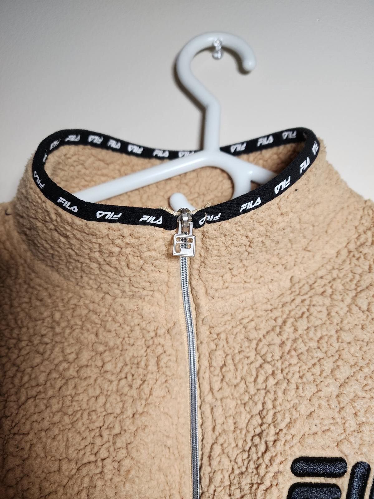 Fila Fila 1/4 Zip Cotton Fleece Sweater Size US L / EU 52-54 / 3 - 3 Thumbnail