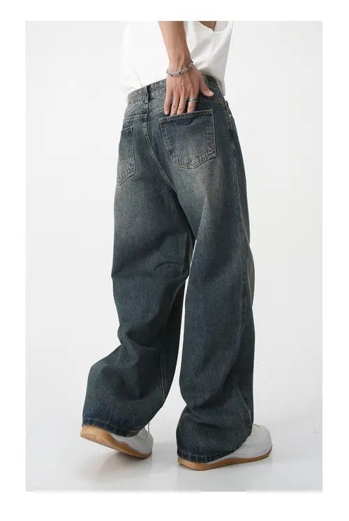 Other Casual straight-leg vintage distressed jeans Size US 32 / EU 48 - 5 Thumbnail