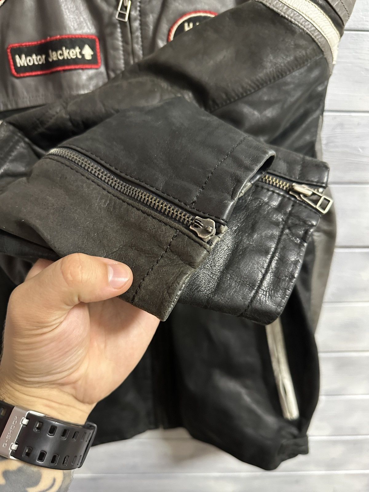 Other Rare 4 Wards Leather Jacket Racing Motorcycle Size US M / EU 48-50 / 2 - 22 Thumbnail