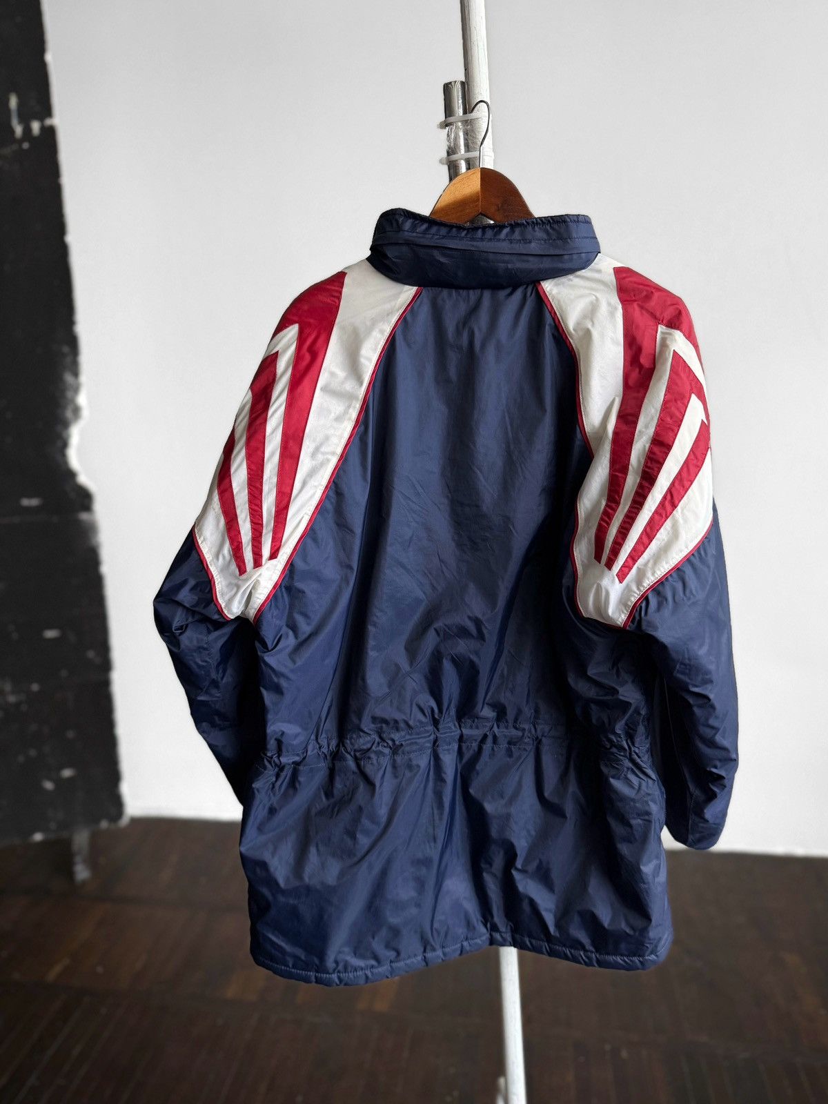 Adidas Adidas Vintage Jacket Navy Blue Zip Up Track Top 90s Retro Size US M / EU 48-50 / 2 - 2 Thumbnail