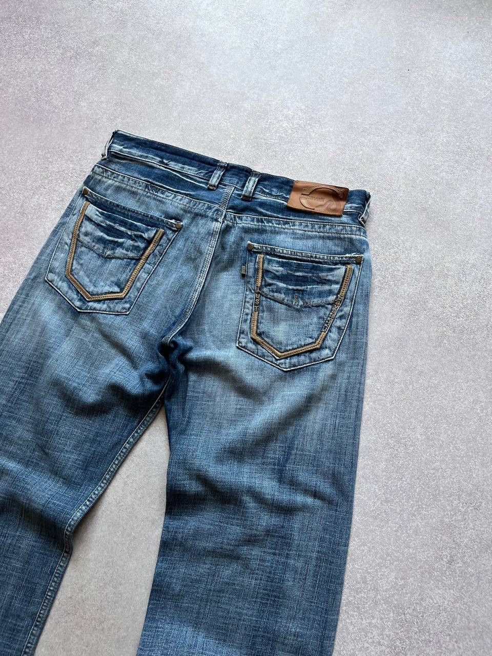 Just Cavalli × Vintage Vintage Just Cavalli Baggy Denim Jeans 34 Size US 34 / EU 50 - 4 Thumbnail