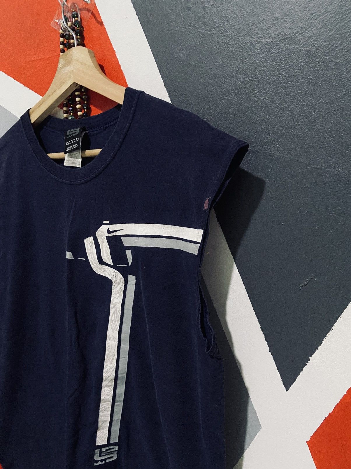 Nike Lebron James X Nike Sleeveless Tee Size US XL / EU 56 / 4 - 3 Thumbnail