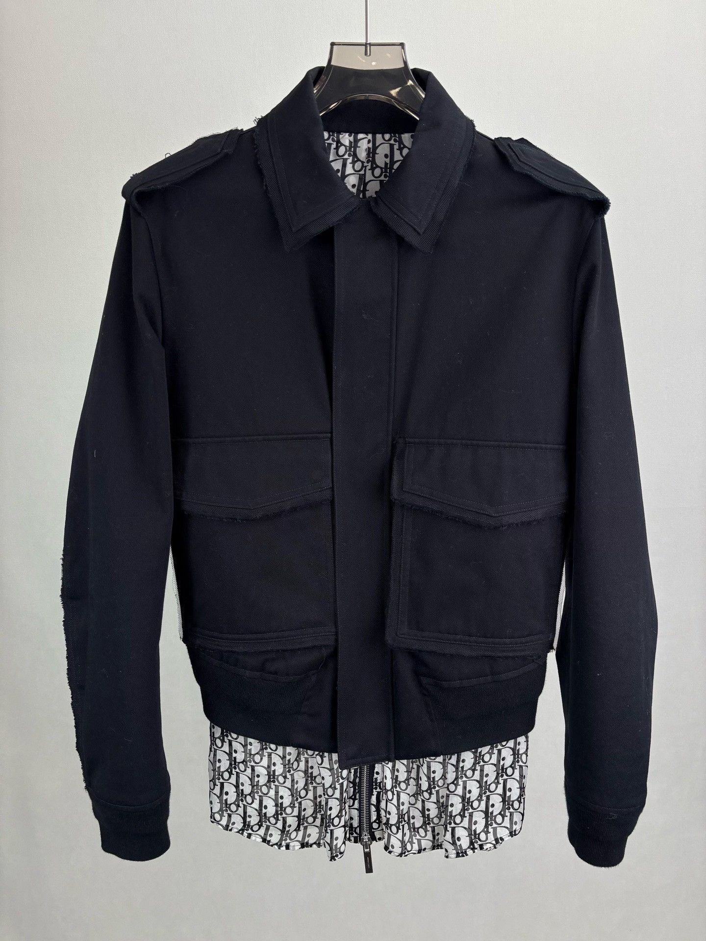 Dior DIOR HOMME Monogram Logo Layered Jacket Size US M / EU 48-50 / 2 - 1 Thumbnail